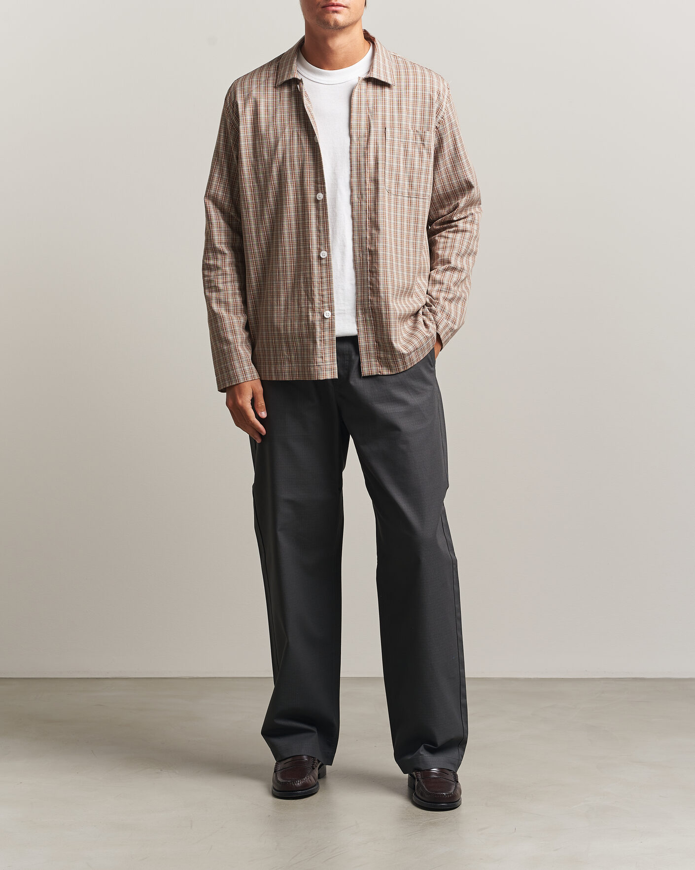 Herre | Bukser | Palmes | Lucien Ripstop Trousers Charcoal