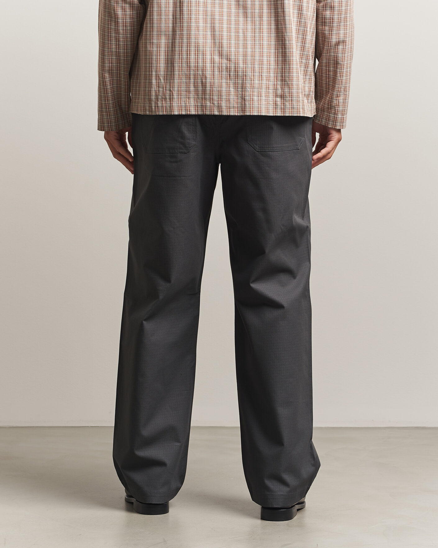 Herre | Bukser | Palmes | Lucien Ripstop Trousers Charcoal