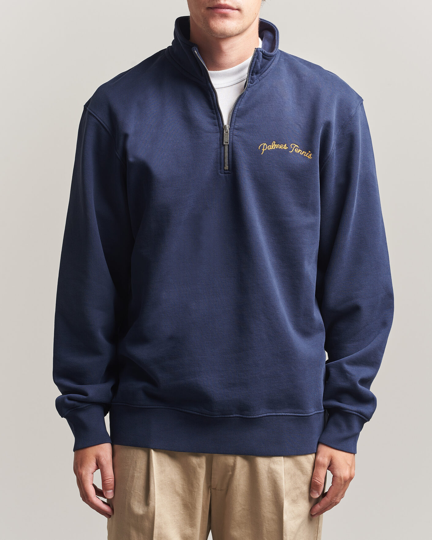 Herre | Gensere | Palmes | Western Zip Jacket Navy