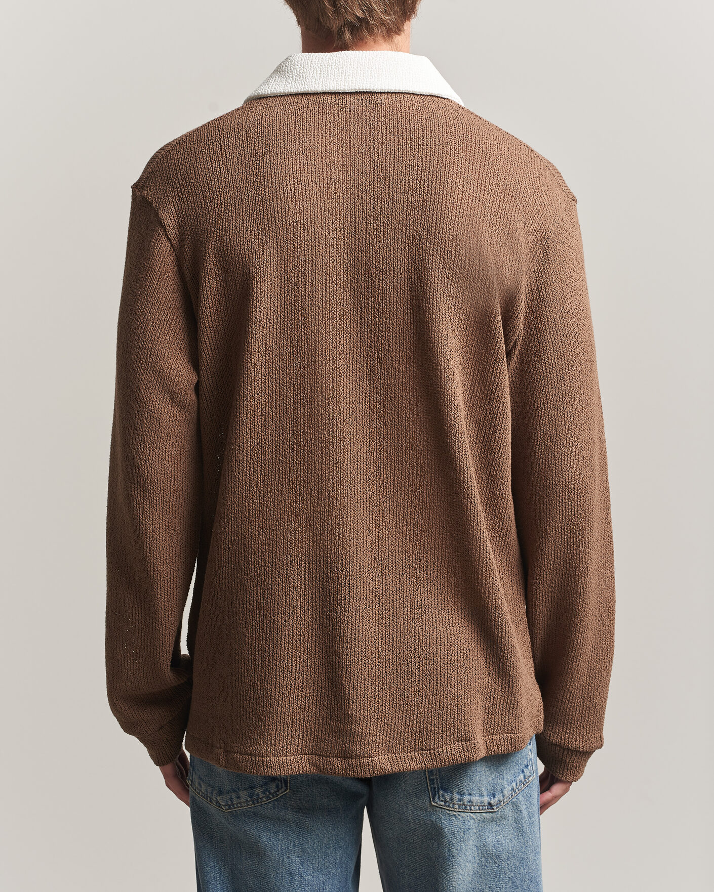 Herre | Gensere | Palmes | Knitted Rugby Brown
