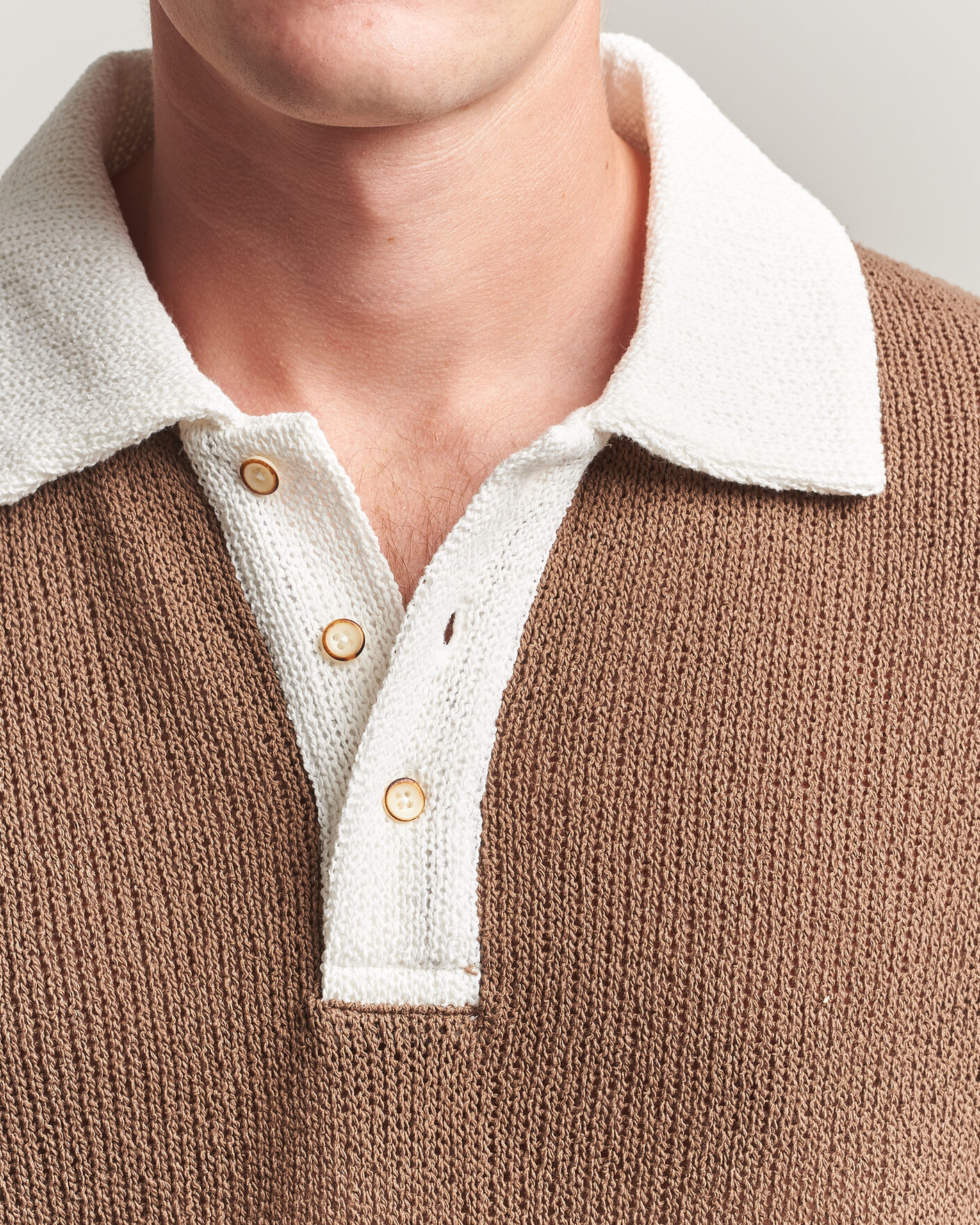 Herre | Gensere | Palmes | Knitted Rugby Brown