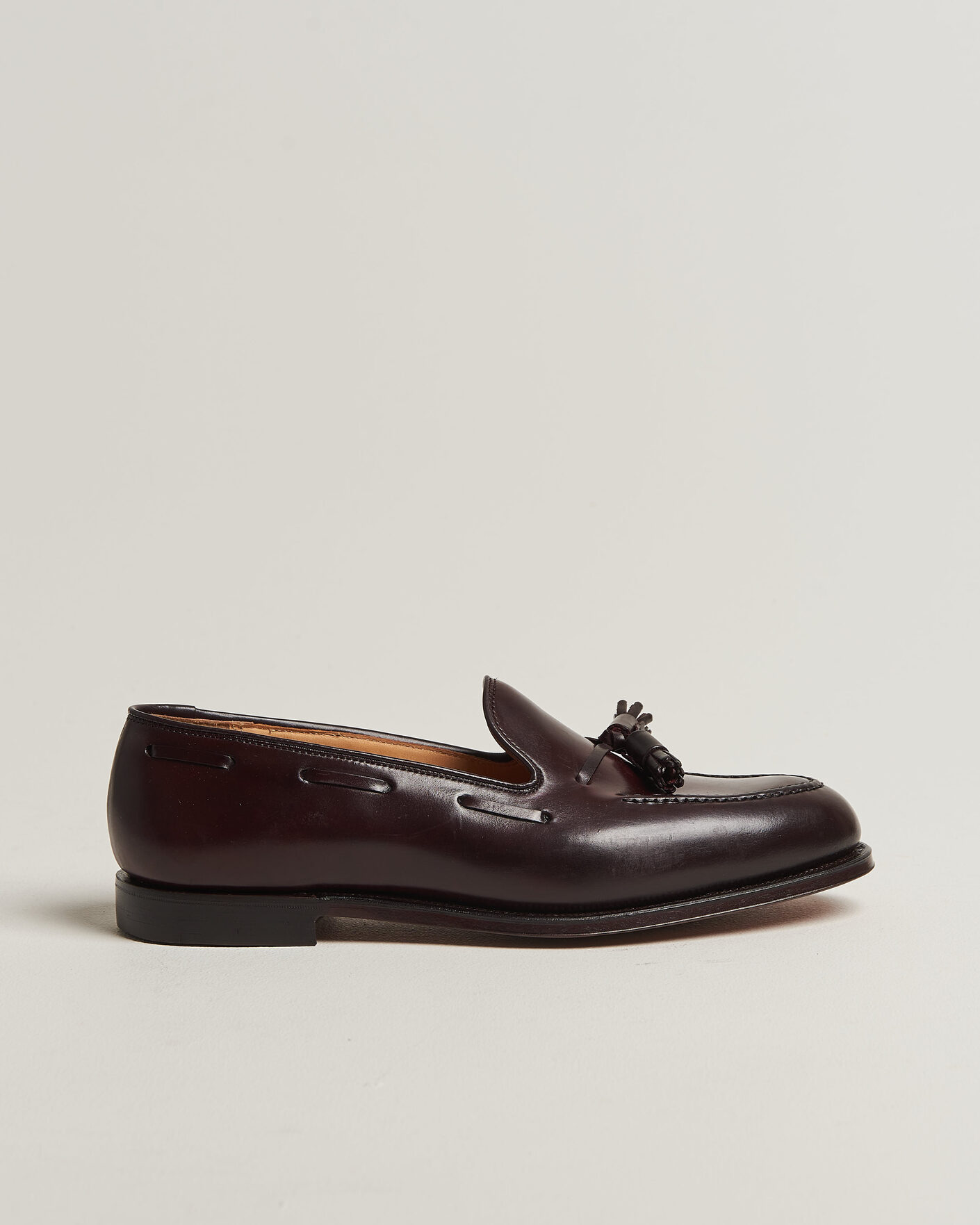 Herre | Loafers | Crockett & Jones | Cavendish Burgundy Shell Cordovan