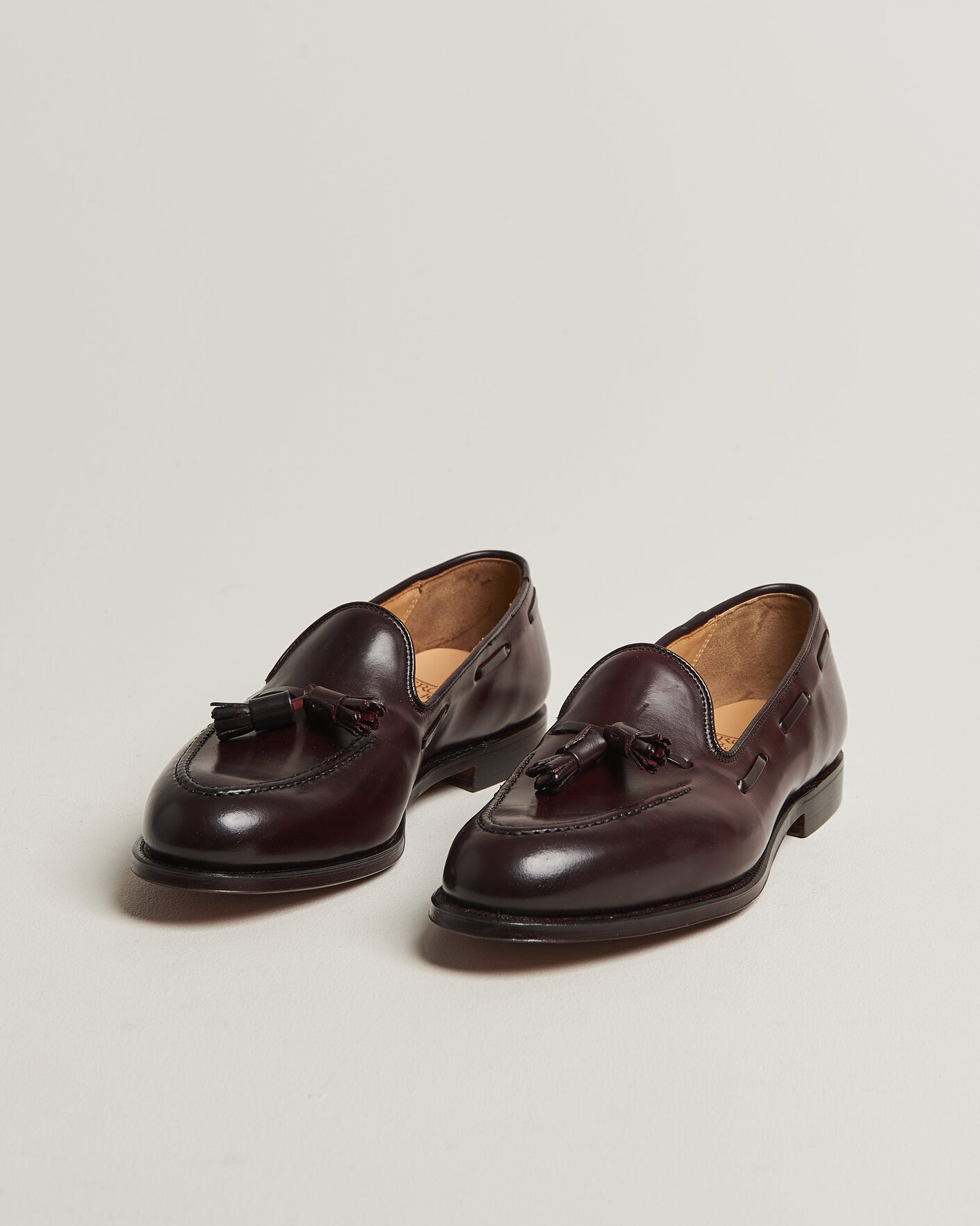 Herre | Loafers | Crockett & Jones | Cavendish Burgundy Shell Cordovan