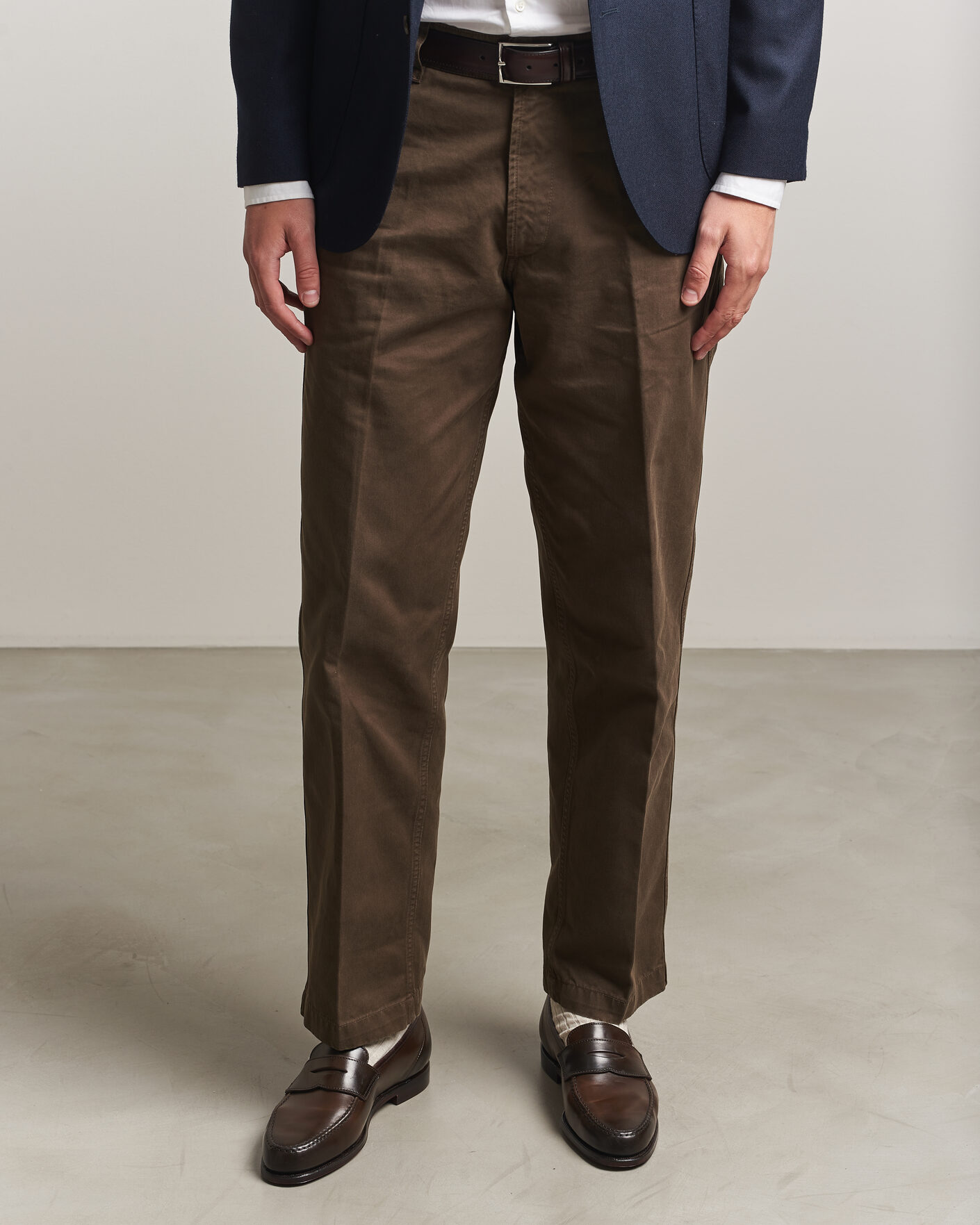Herre | Loafers | Crockett & Jones | Harvard Dark Brown Shell Cordovan