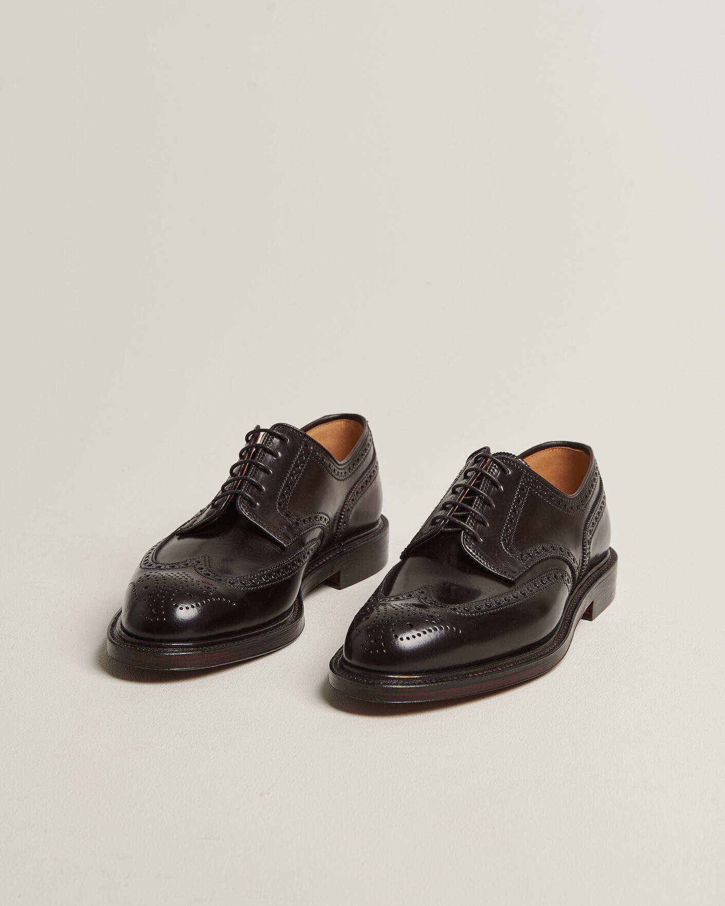 Herre | Brogues | Crockett & Jones | Pembroke Burgundy Shell Cordovan