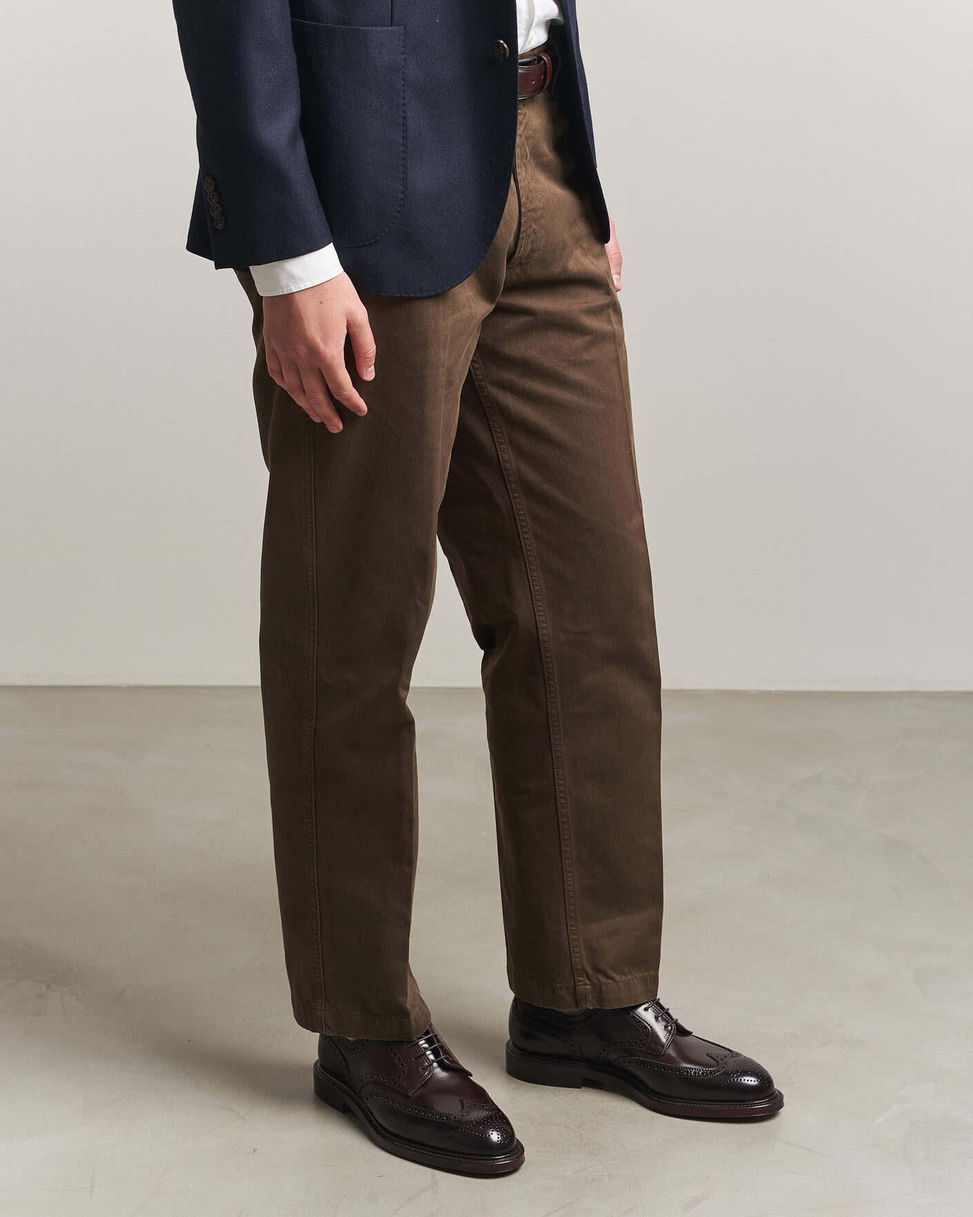 Herre | Brogues | Crockett & Jones | Pembroke Burgundy Shell Cordovan