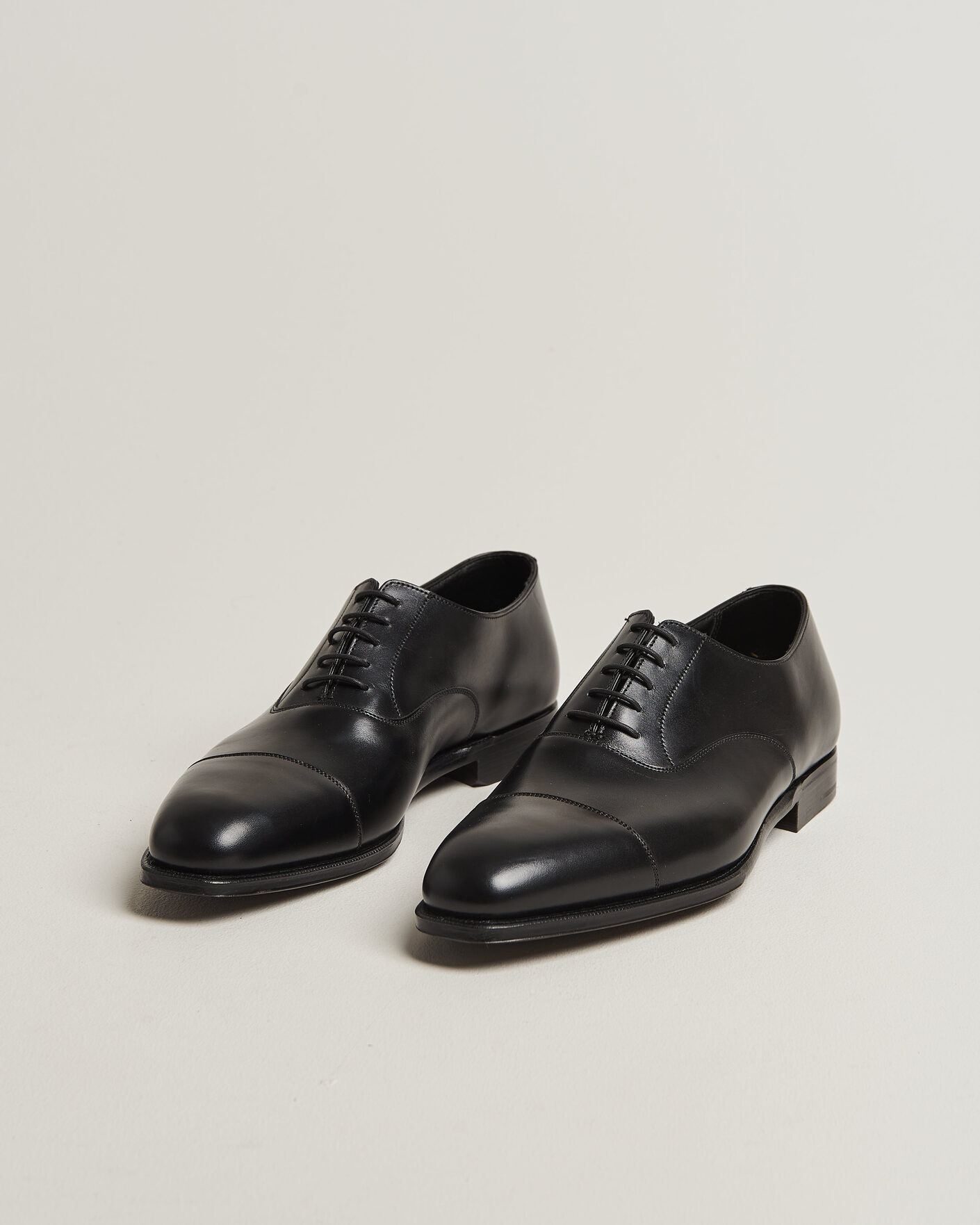 Herre | Oxfords | Crockett & Jones | Audley Handgrade Oxford Black Calf