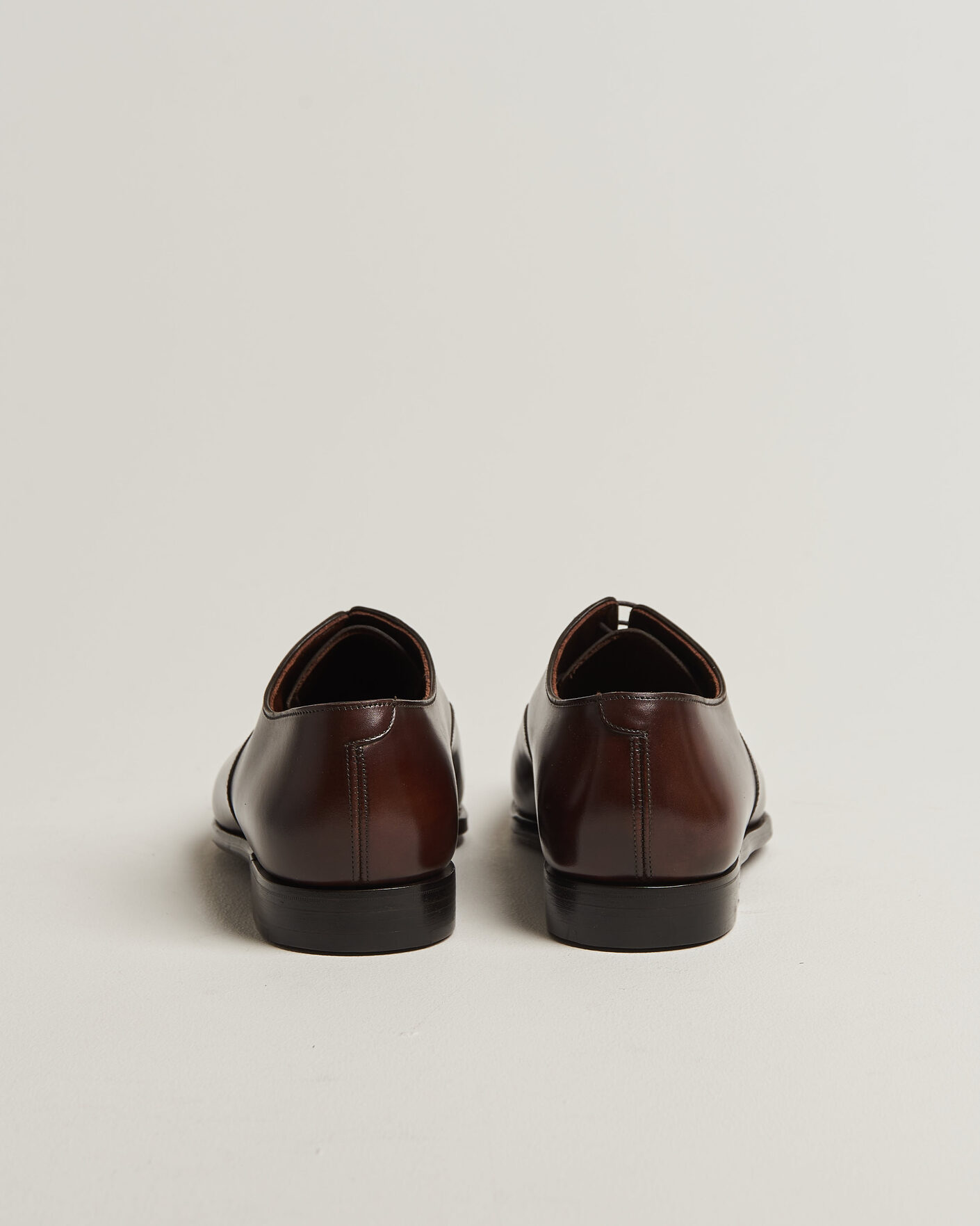 Herre | Oxfords | Crockett & Jones | Audley Handgrade Oxford Dark Brown Antique Calf