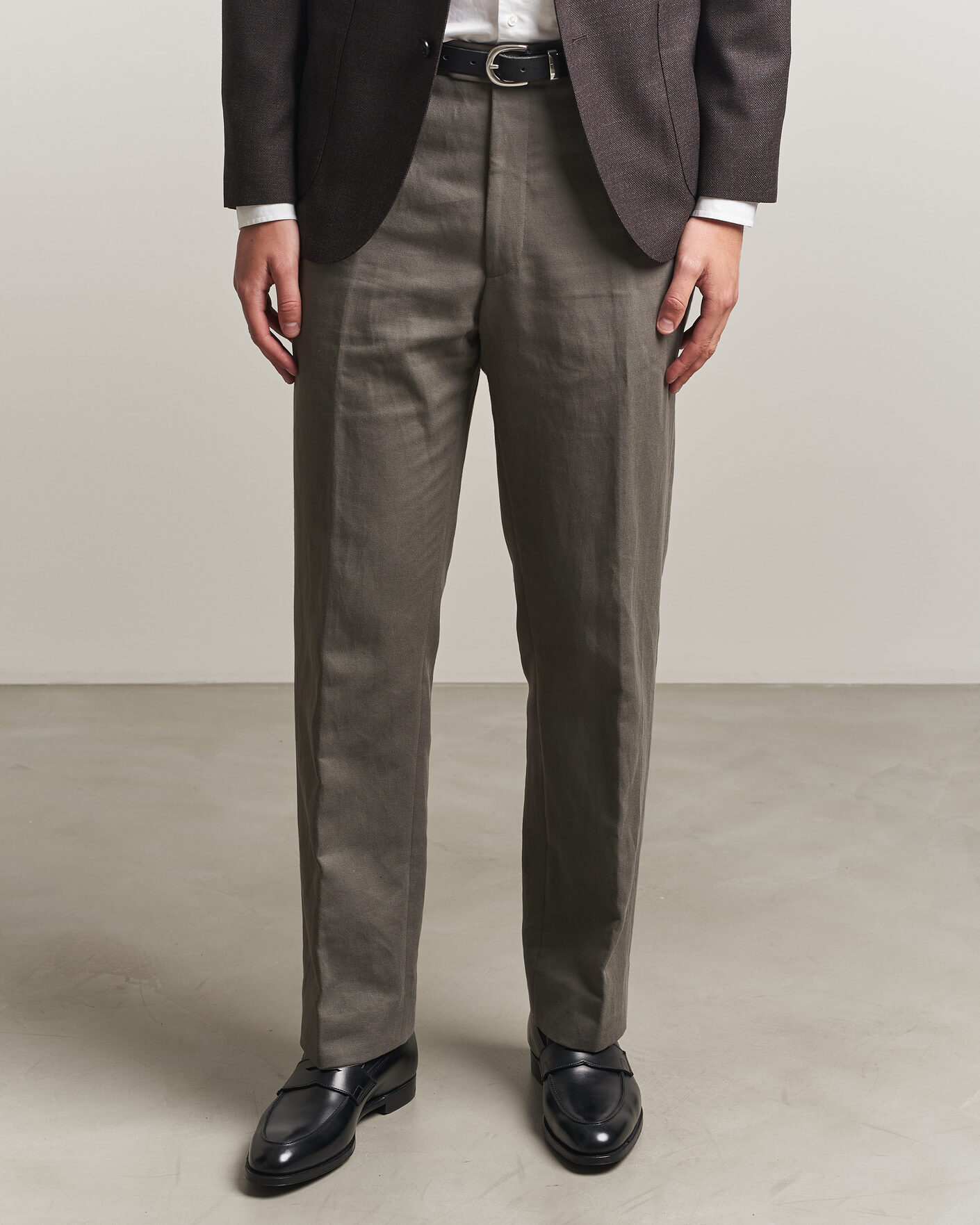 Herre | Loafers | Crockett & Jones | Crawford Handgrade Penny Loafer Black Calf