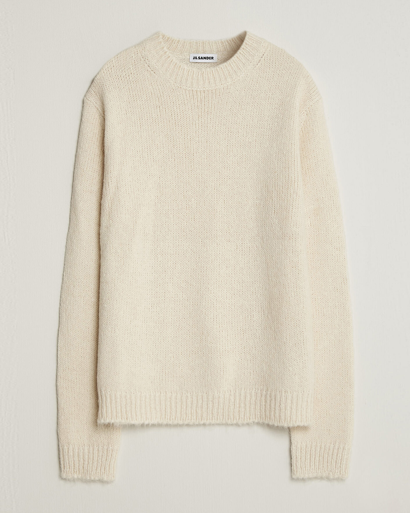 Herre | Gensere | Jil Sander | Rib Knit Sweater Off White
