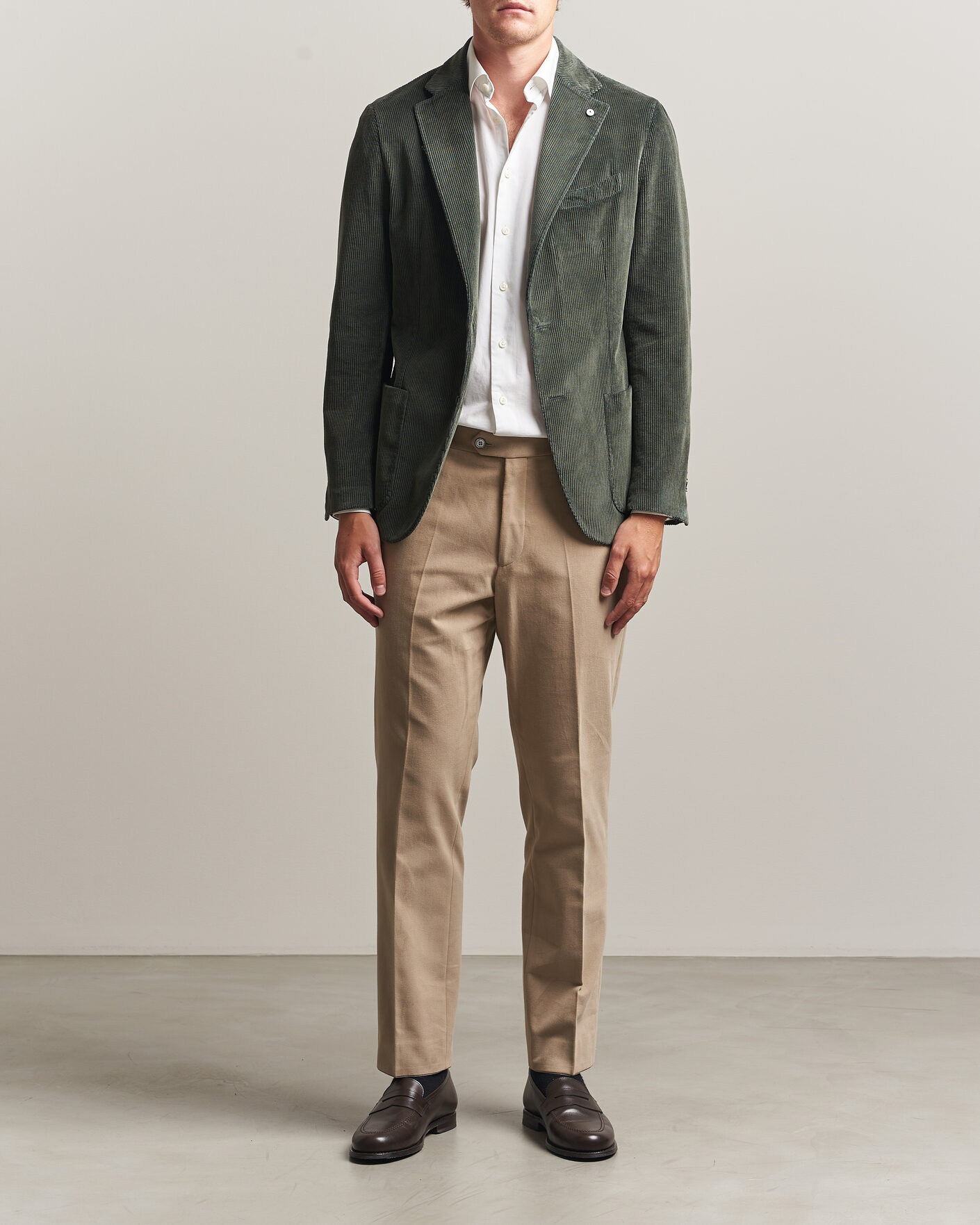 Herre | Dressjakker | L.B.M. 1911 | Jack Corduroy Blazer Soft Green