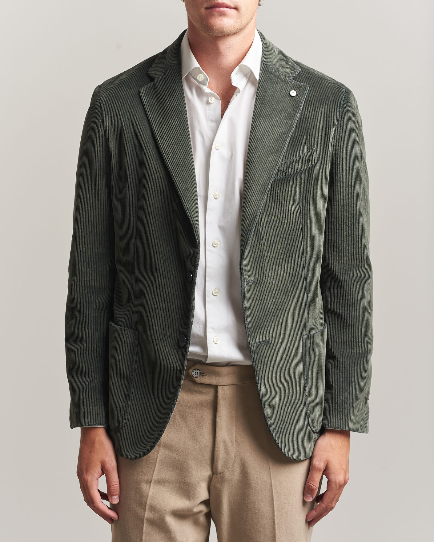 Herre | Dressjakker | L.B.M. 1911 | Jack Corduroy Blazer Soft Green