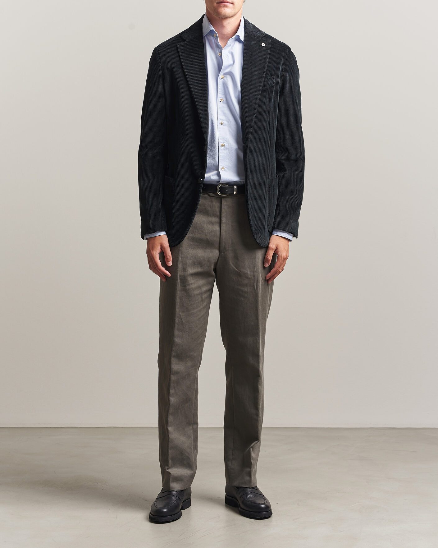 Herre | Dressjakker | L.B.M. 1911 | Jack Corduroy Blazer Black