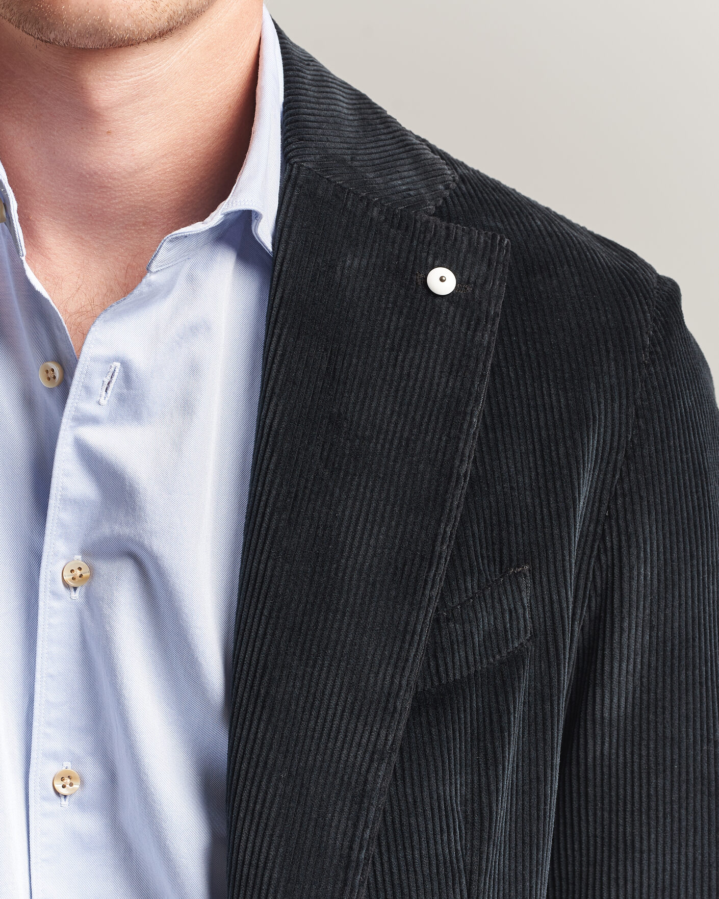 Herre | Dressjakker | L.B.M. 1911 | Jack Corduroy Blazer Black