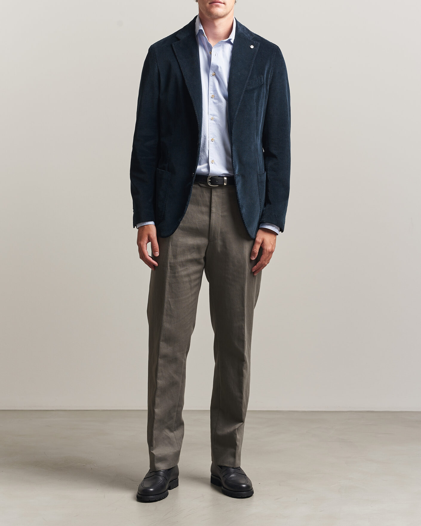 Herre | Dressjakker | L.B.M. 1911 | Jack Corduroy Blazer Navy
