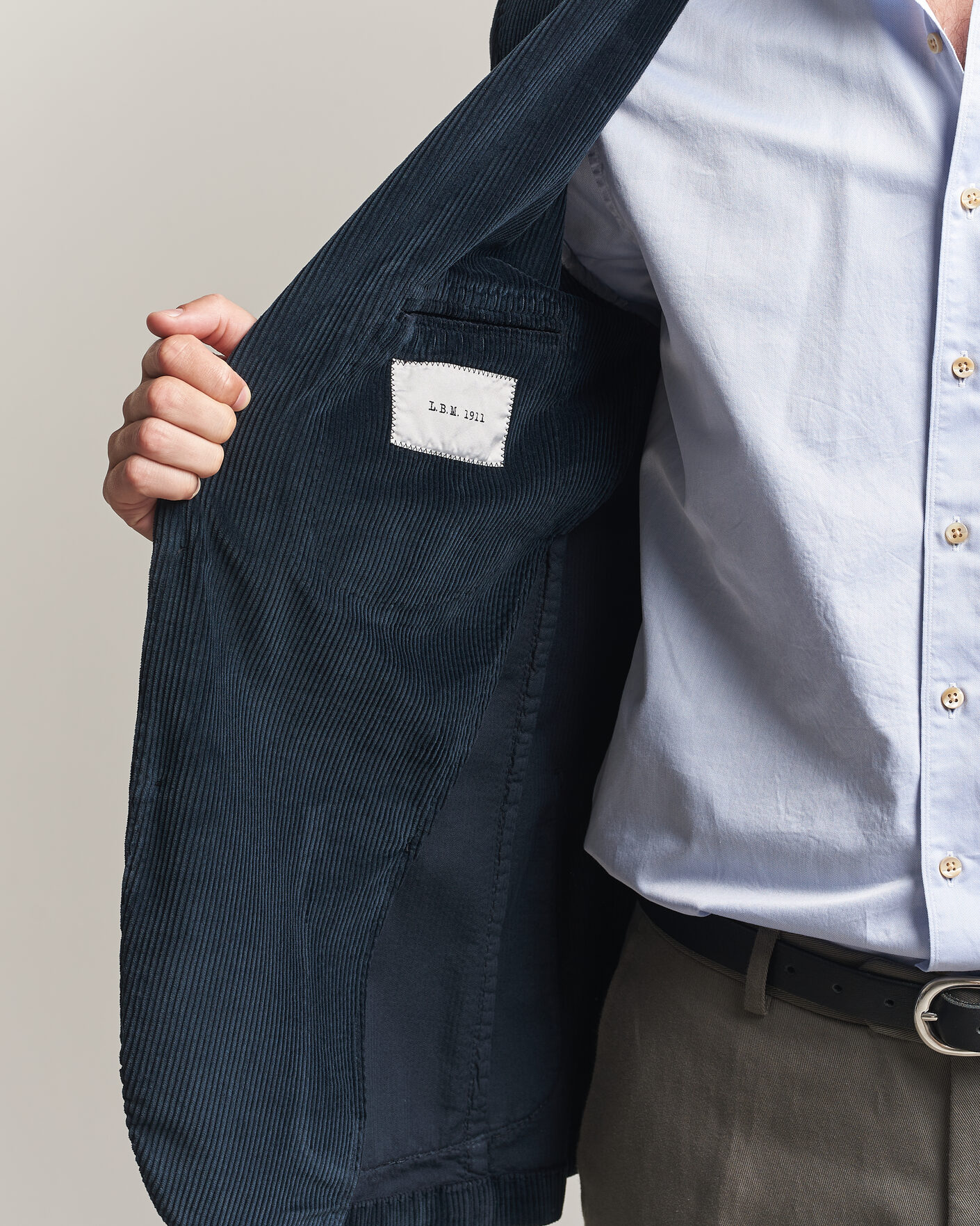 Herre | Dressjakker | L.B.M. 1911 | Jack Corduroy Blazer Navy