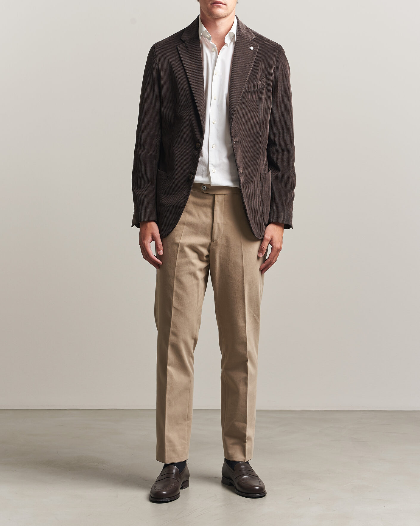 Herre | Dressjakker | L.B.M. 1911 | Jack Corduroy Blazer Brown