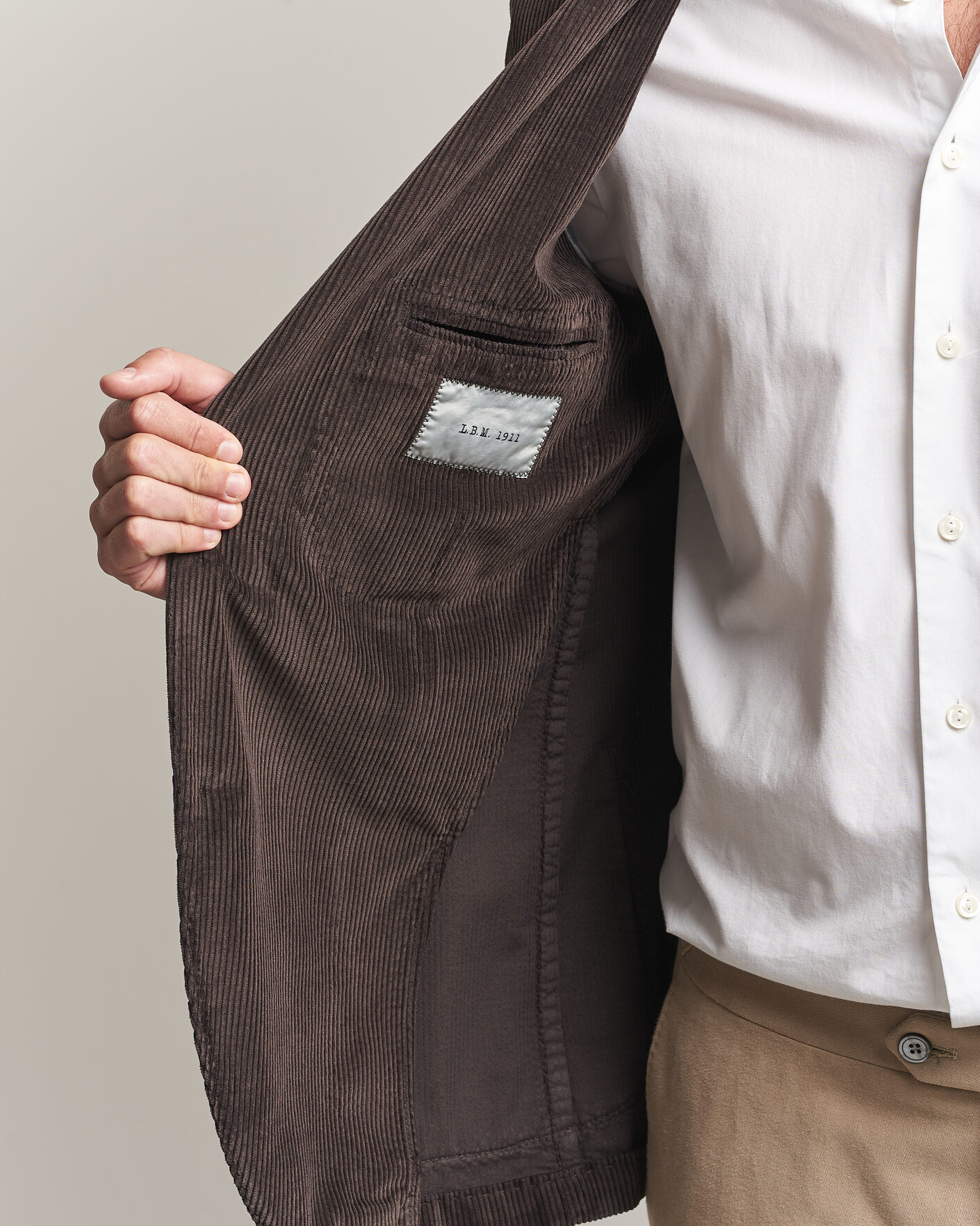 Herre | Dressjakker | L.B.M. 1911 | Jack Corduroy Blazer Brown