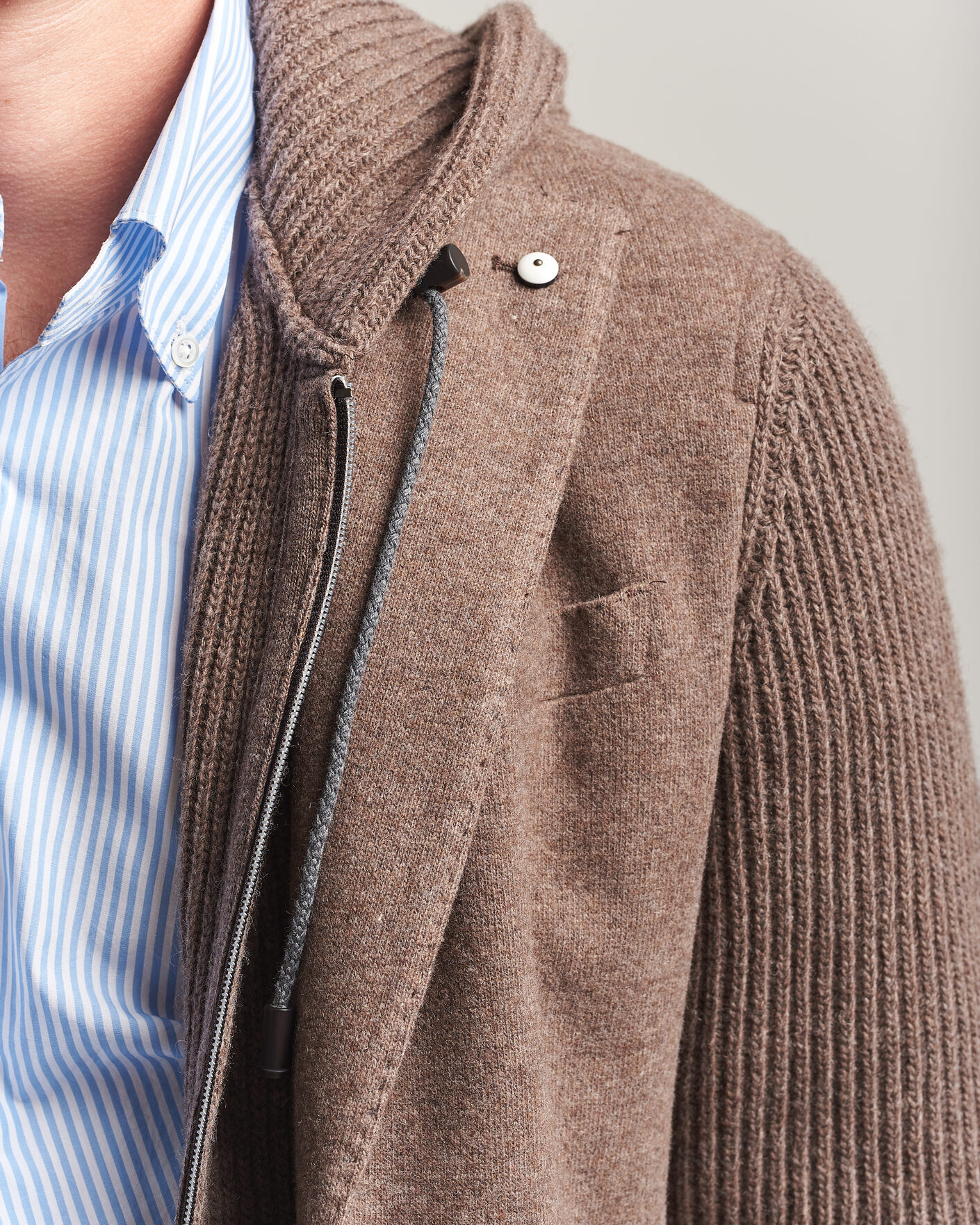 Herre | Dressjakker | L.B.M. 1911 | Ivan Hybrid Wool Blazer Brown