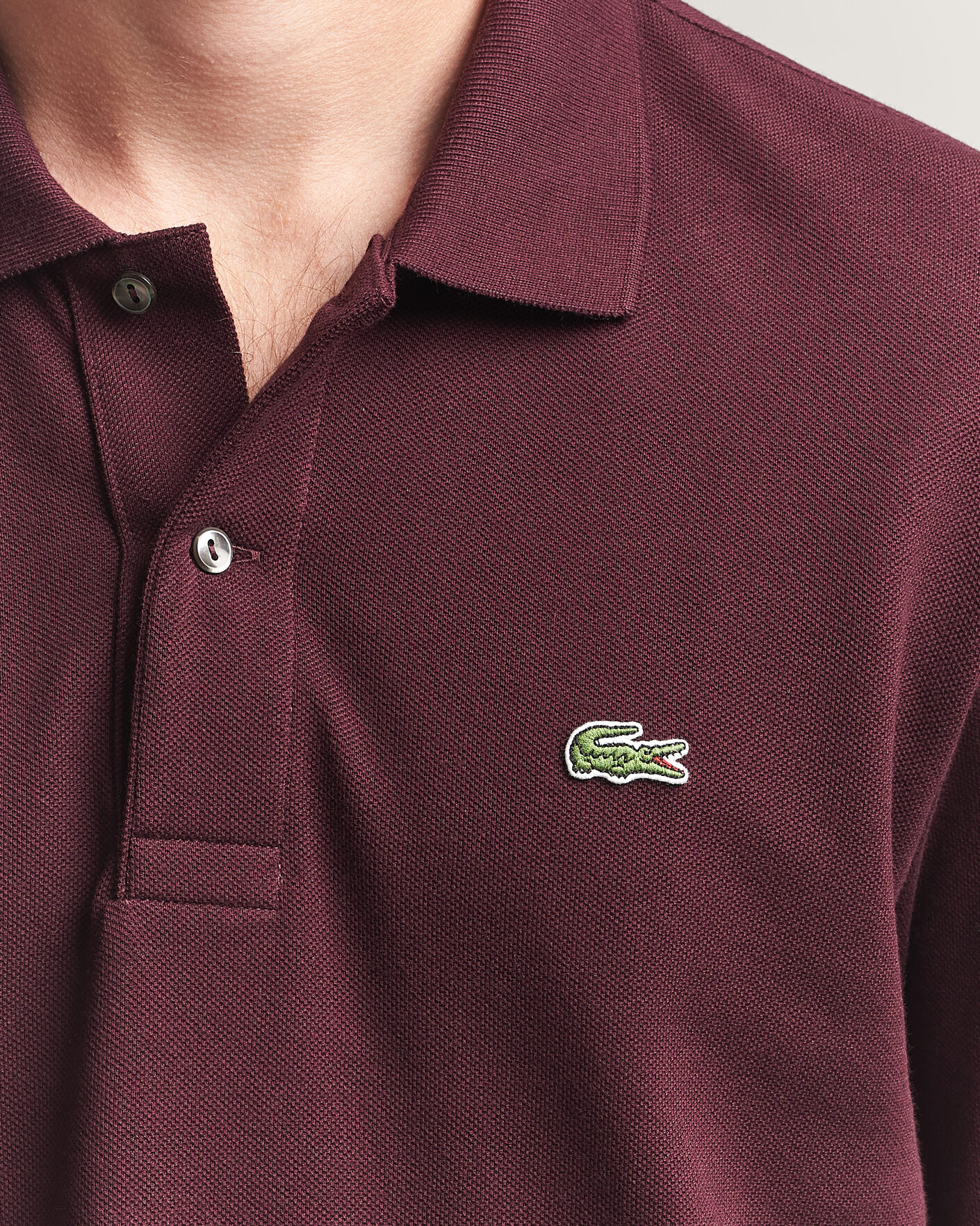 Herre | Pikéer | Lacoste | Original Long Sleeve Polo Piké Oxalis