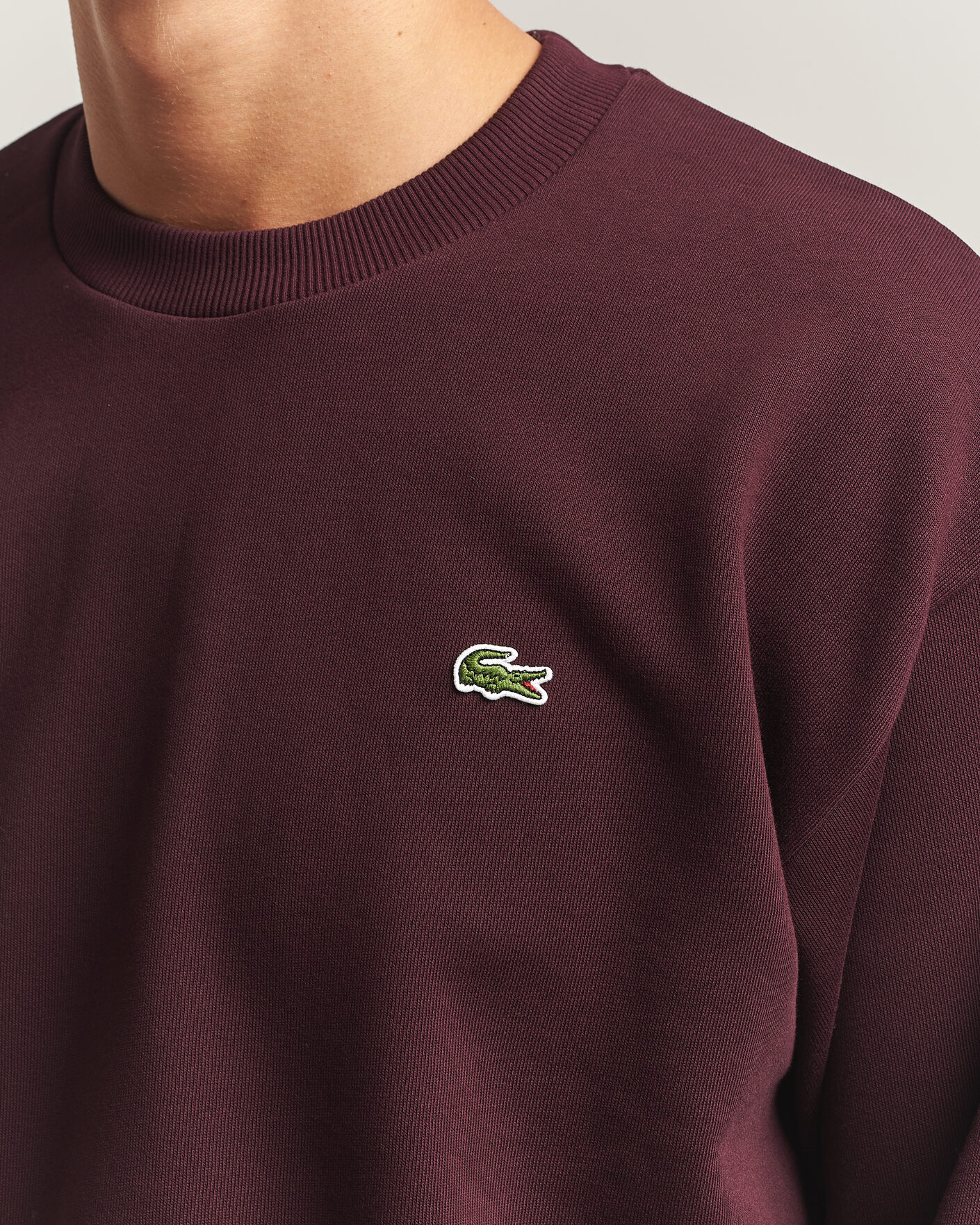 Herre | Gensere | Lacoste | Crew Neck Sweatshirt Oxalis