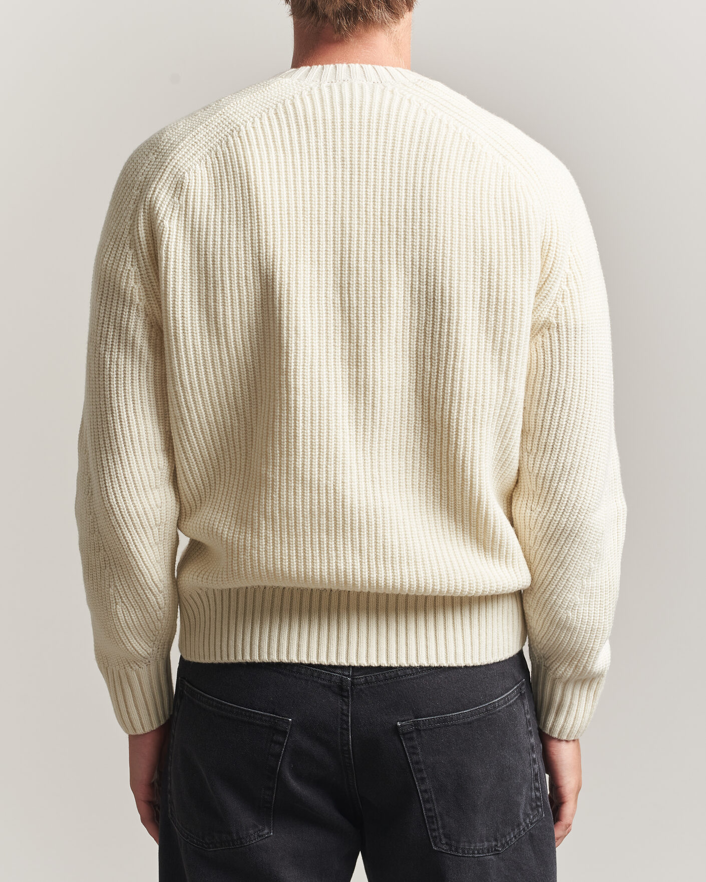 Herre | Gensere | Lacoste | Heavy Wool Knitted Sweater Lapland