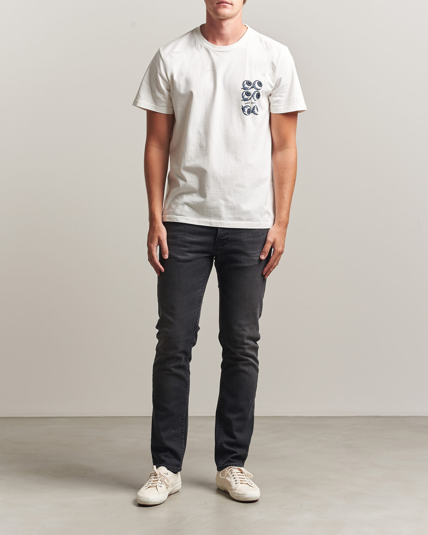 Herre | Jeans | Nudie Jeans | Grim Tim Jeans Black Mist