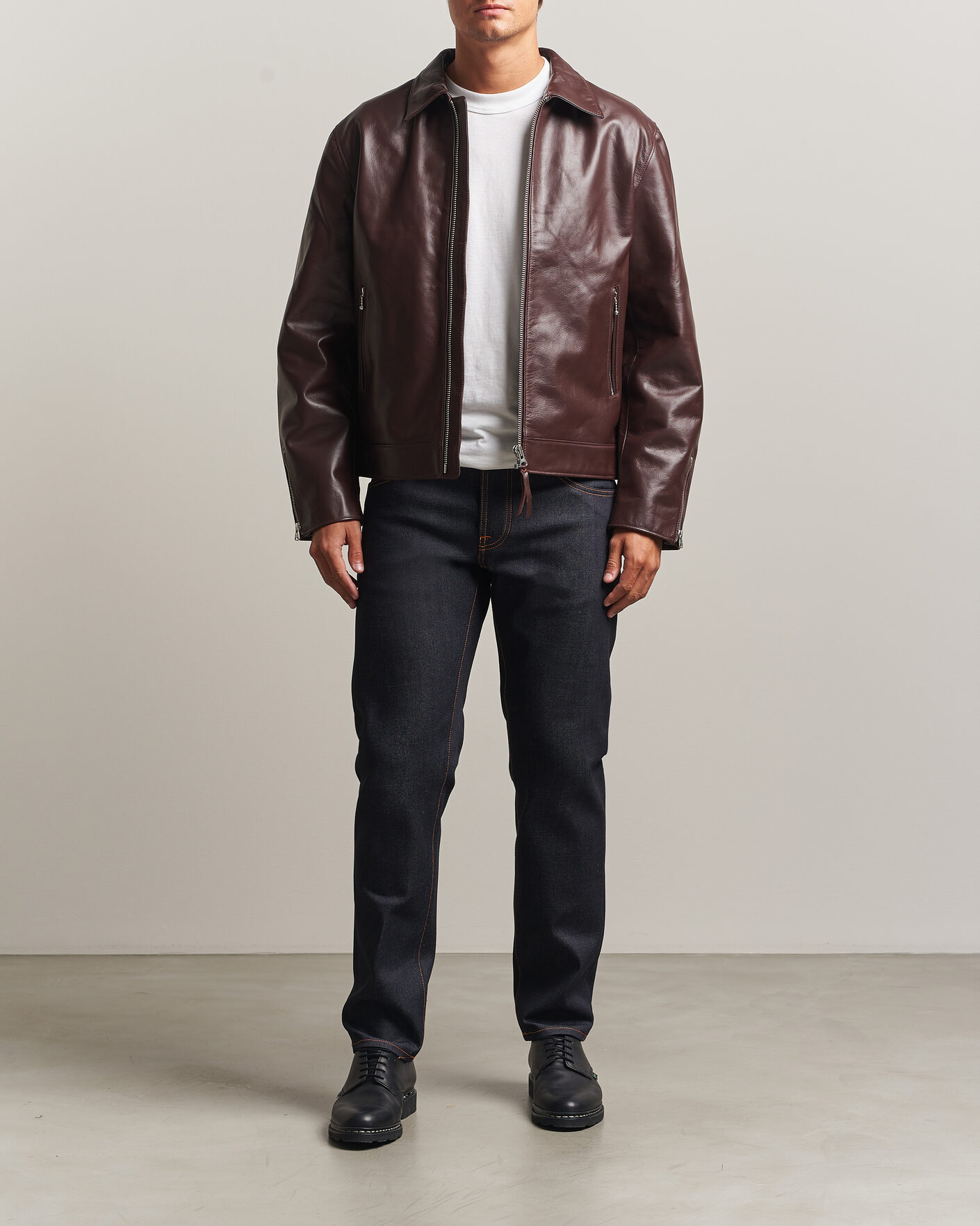 Herre | Jeans | Nudie Jeans | Solid Ollie Jeans Dry Japan Selvage