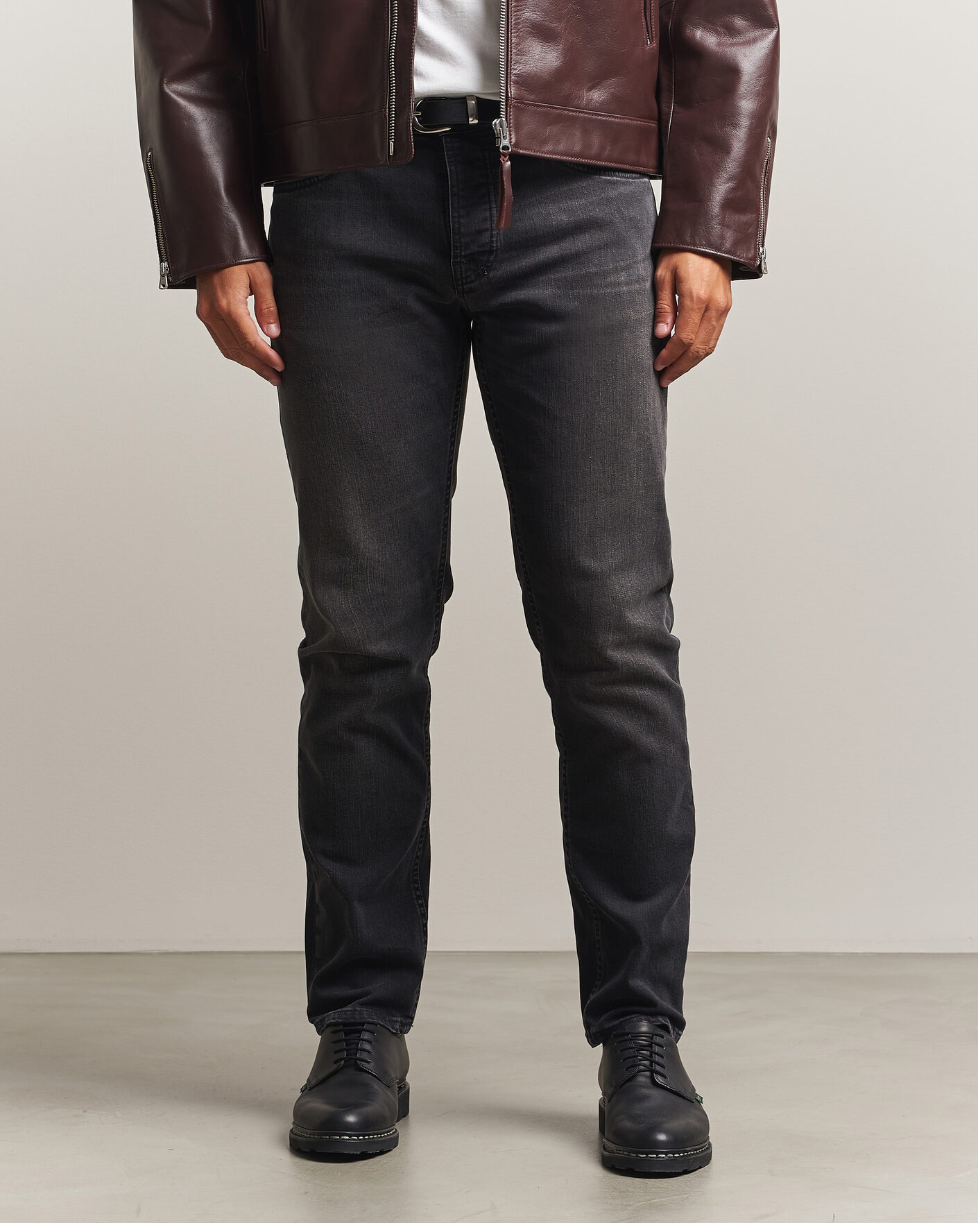 Herre | Jeans | Nudie Jeans | Solid Ollie Jeans Black Mist