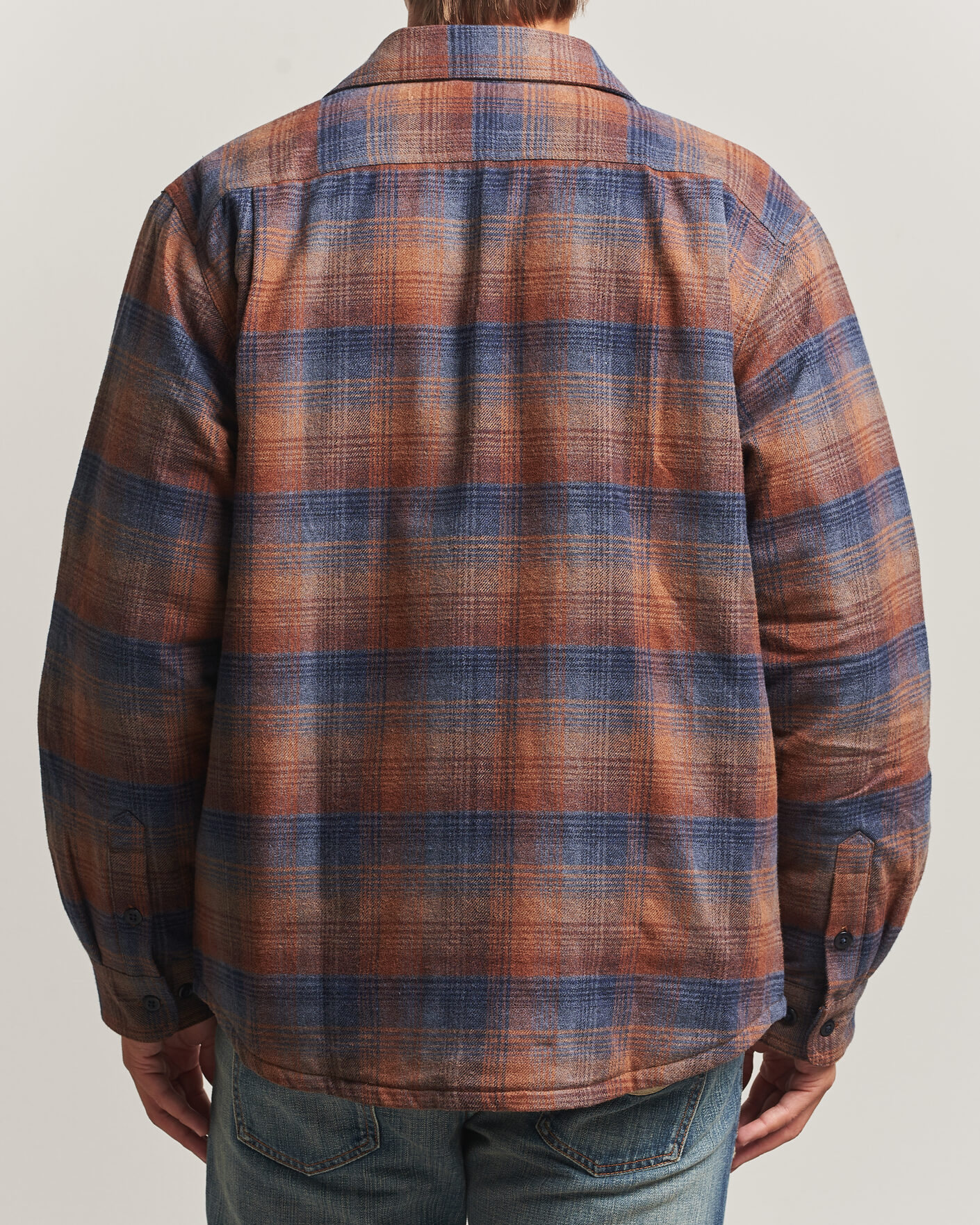 Herre | Skjorter | Nudie Jeans | Glenn Padded Checked Overshirt Multi