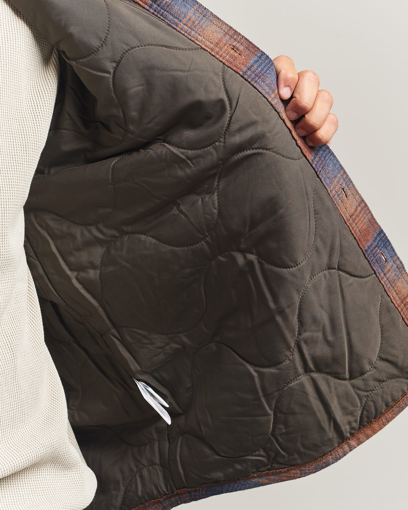 Herre | Skjorter | Nudie Jeans | Glenn Padded Checked Overshirt Multi