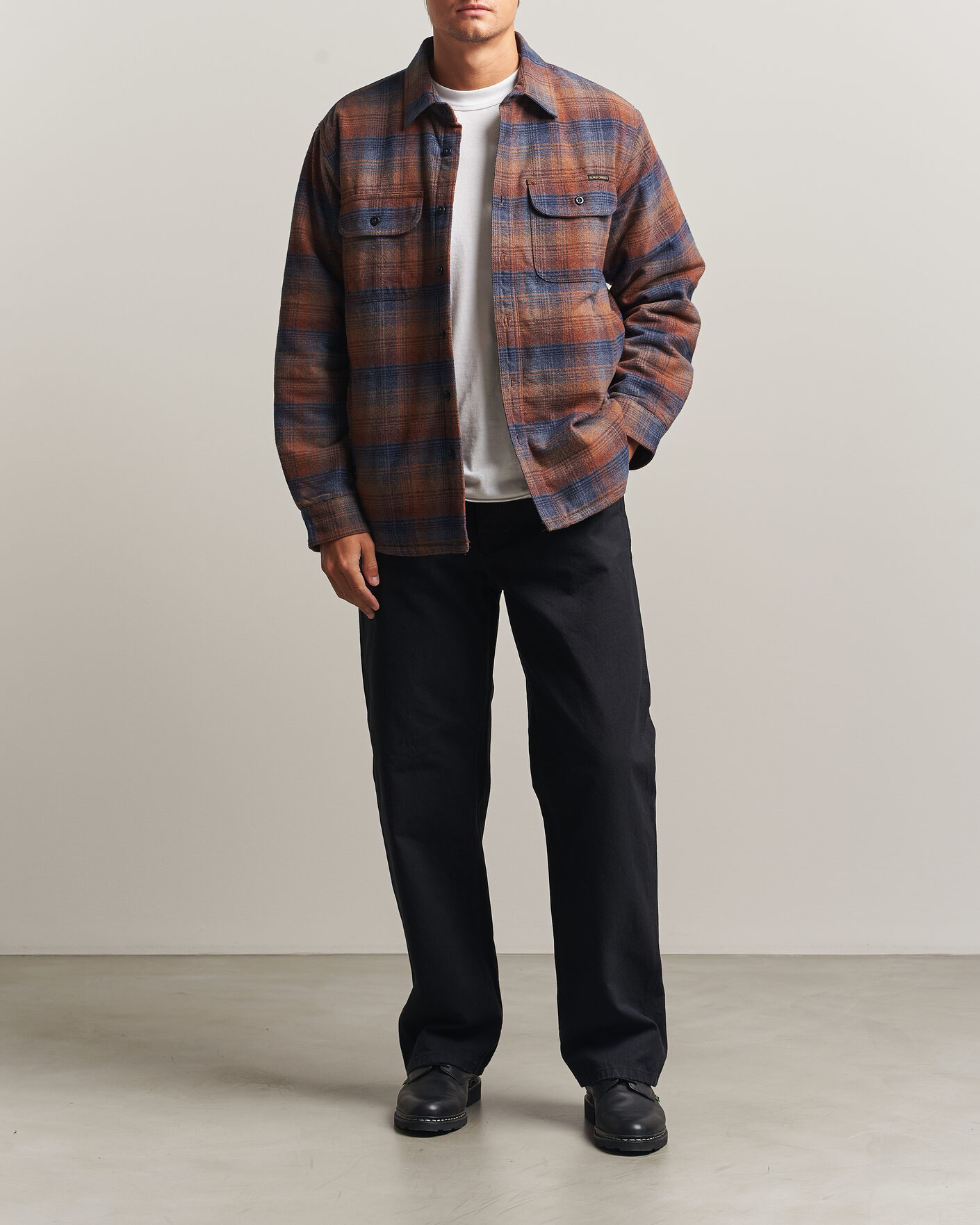 Herre | Bukser | Nudie Jeans | Tuff Tony Duck Canvas Pants Black