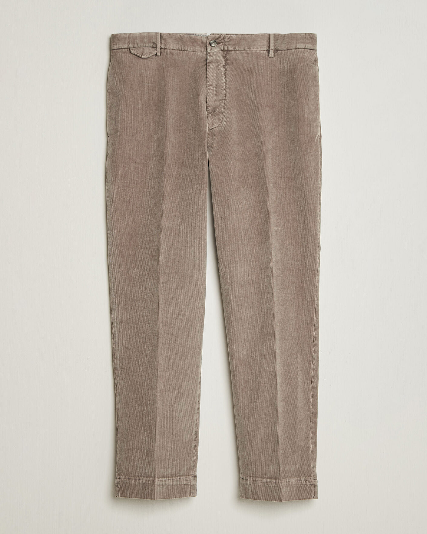 Herre | Bukser | Santaniello | Corduroy Trousers Taupe
