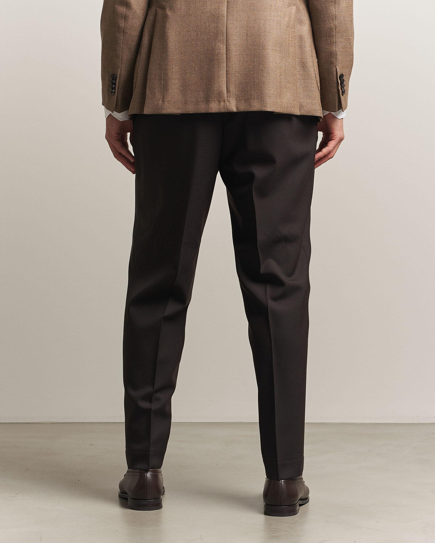 Herre | Bukser | Santaniello | Wool Trousers Brown