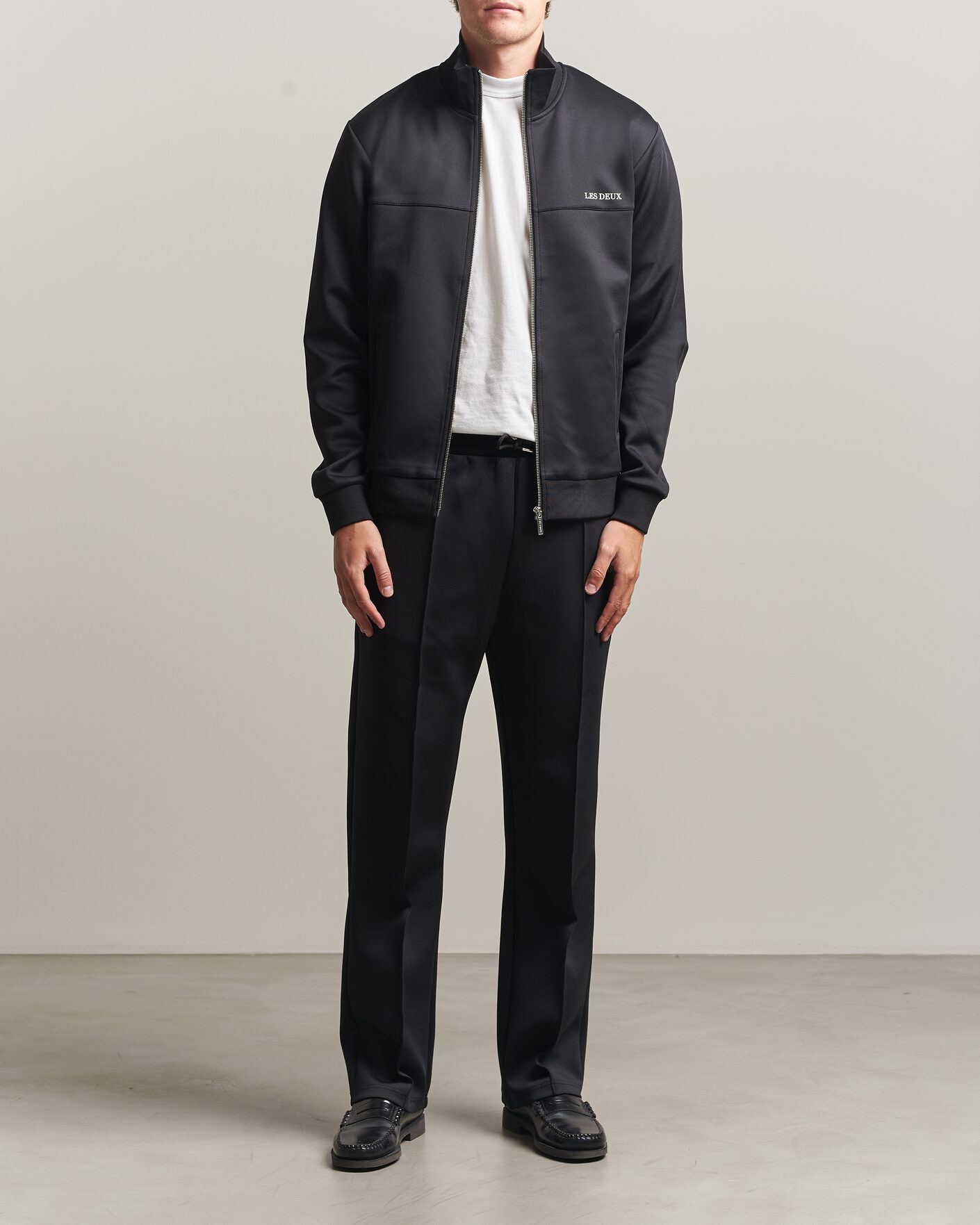 Herre | Gensere | LES DEUX | Ballier Track Jacket Black