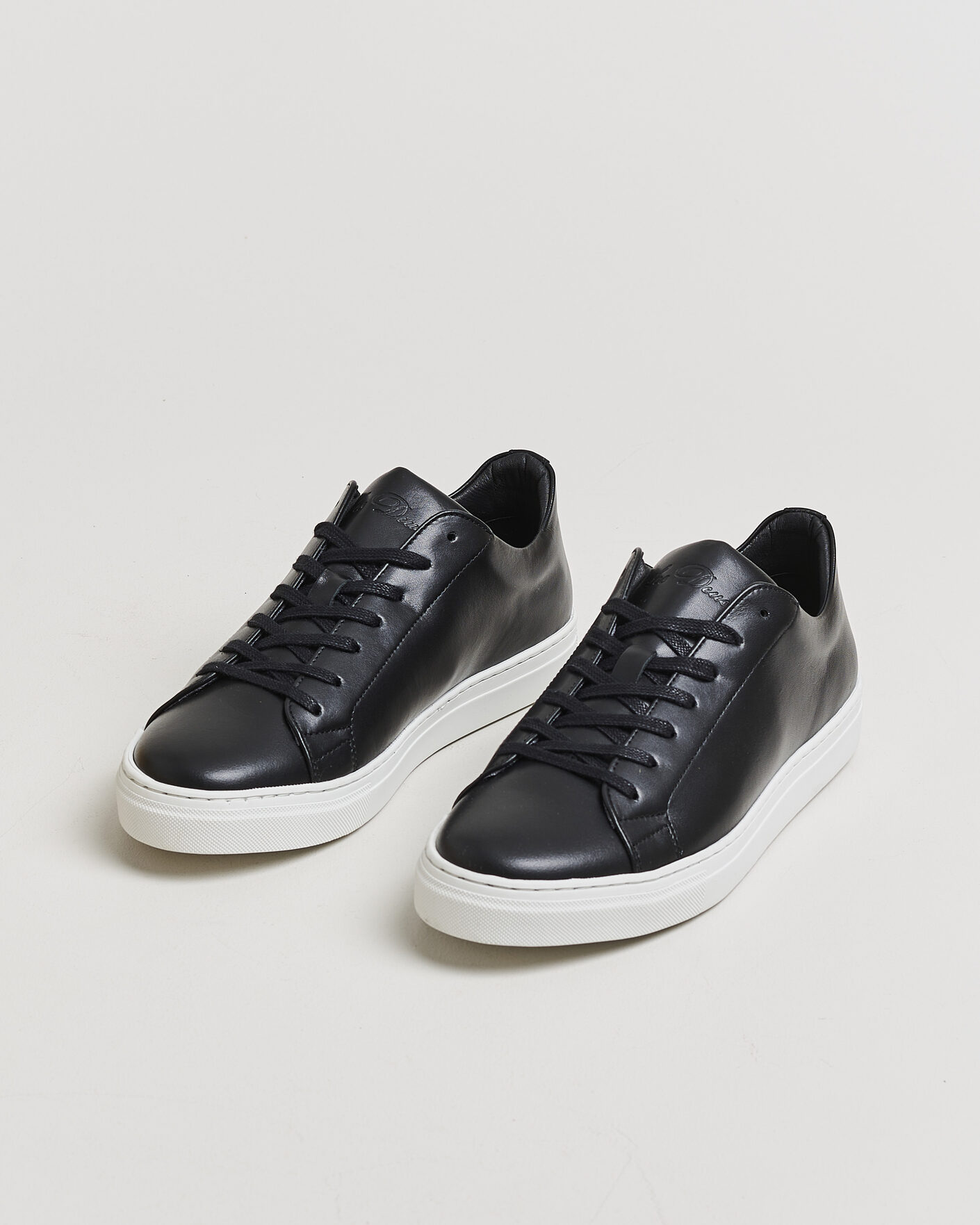 Herre | Sneakers | LES DEUX | Signature Leather Sneaker Black