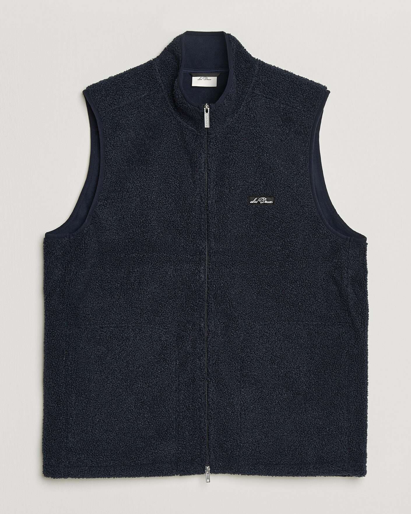 Herre | Vester | LES DEUX | Patch Teddy Vest Dark Navy