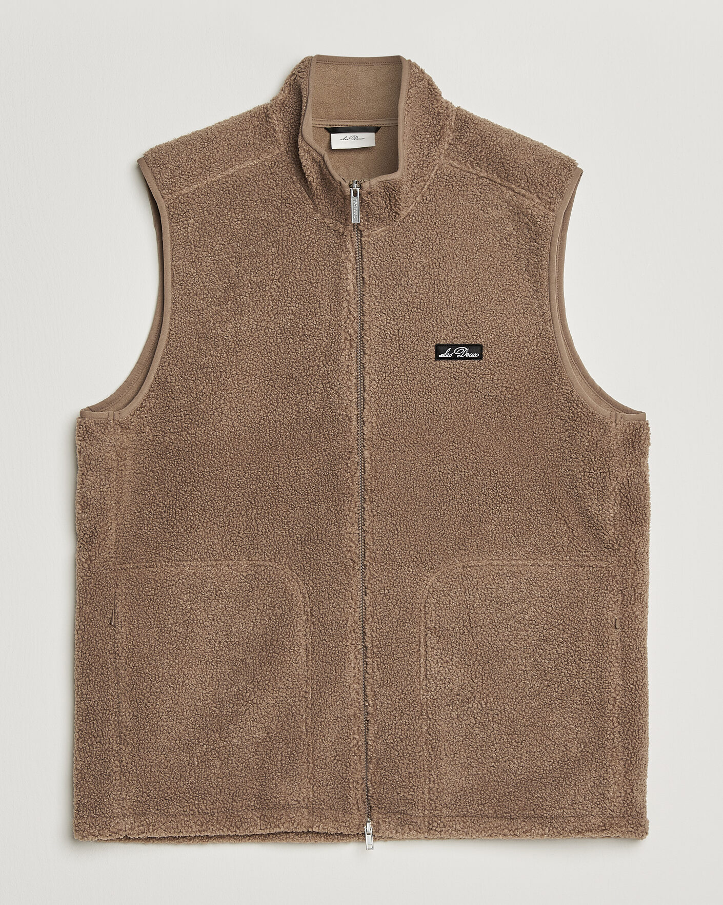 Herre | Vester | LES DEUX | Patch Teddy Vest Caribou