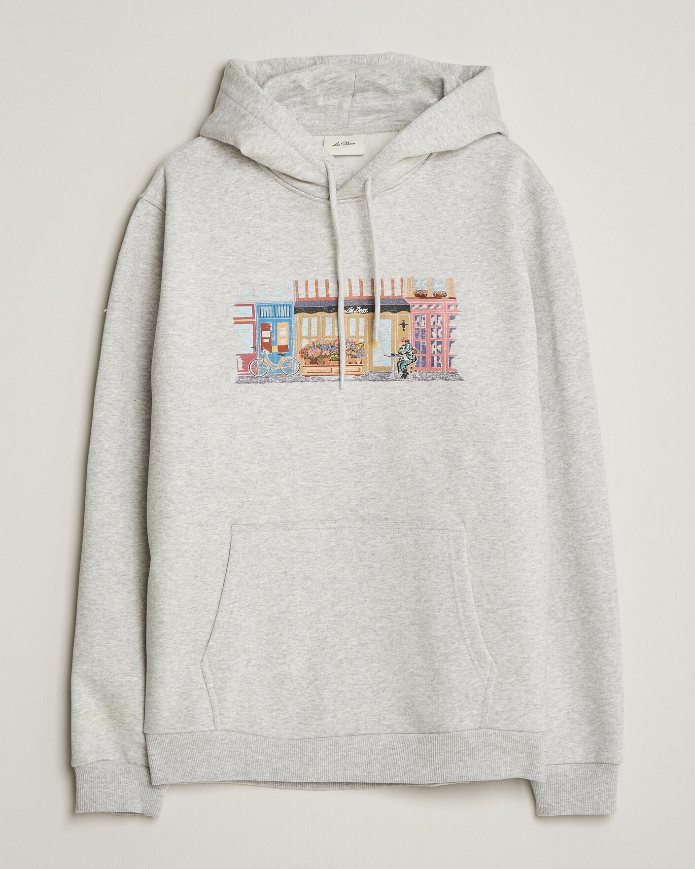 Herre | Gensere | LES DEUX | Market Hoodie Snow Melange