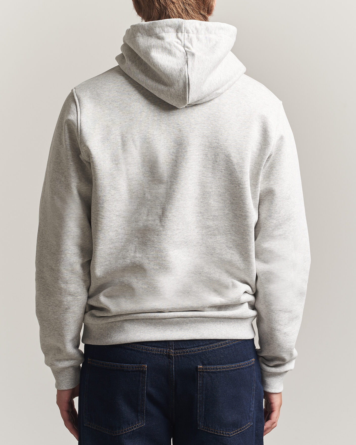 Herre | Gensere | LES DEUX | Market Hoodie Snow Melange