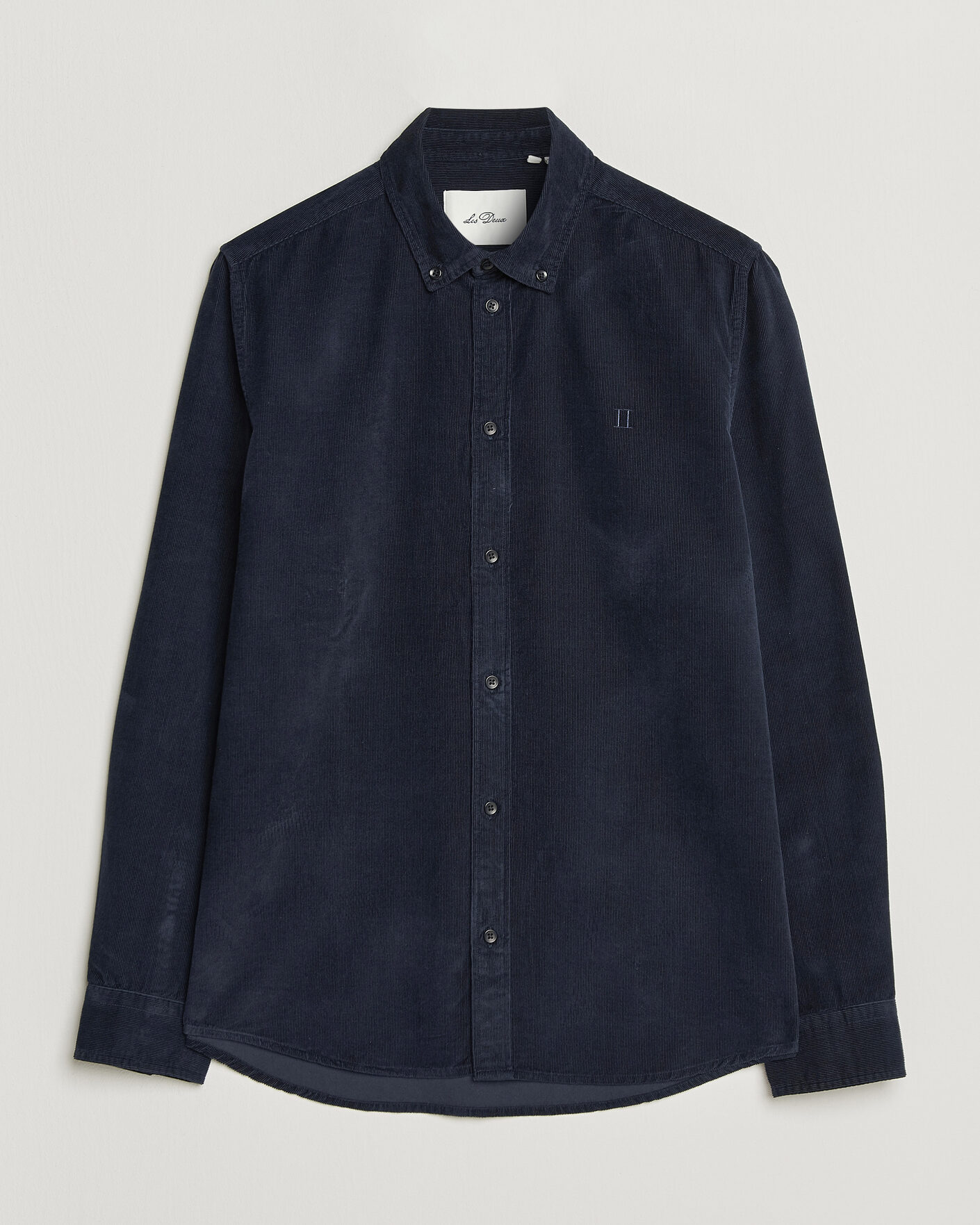 Herre | Skjorter | LES DEUX | Pinwale Corduroy Shirt Dark Navy