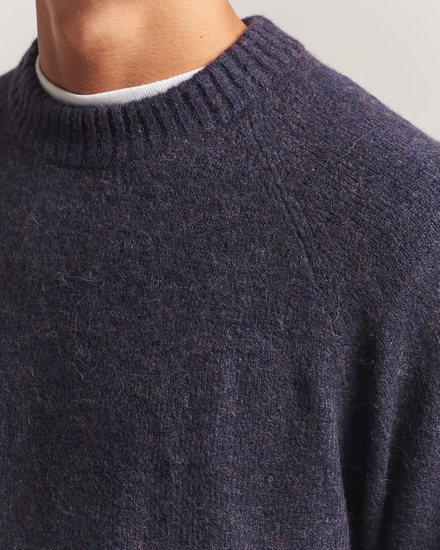 Herre | Gensere | LES DEUX | Soft Roundneck Knit Dark Navy