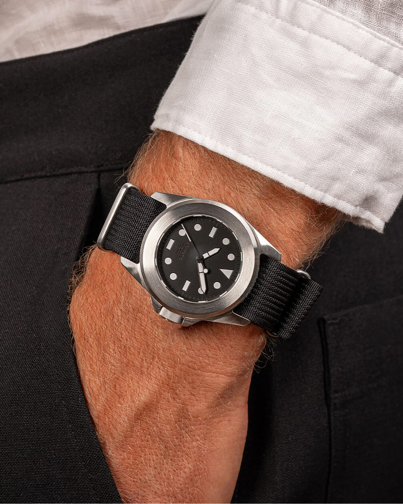 Herre | UNIMATIC Modello Quattro Limited Military Watch Black | UNIMATIC | Modello Quattro Limited Military Watch Black