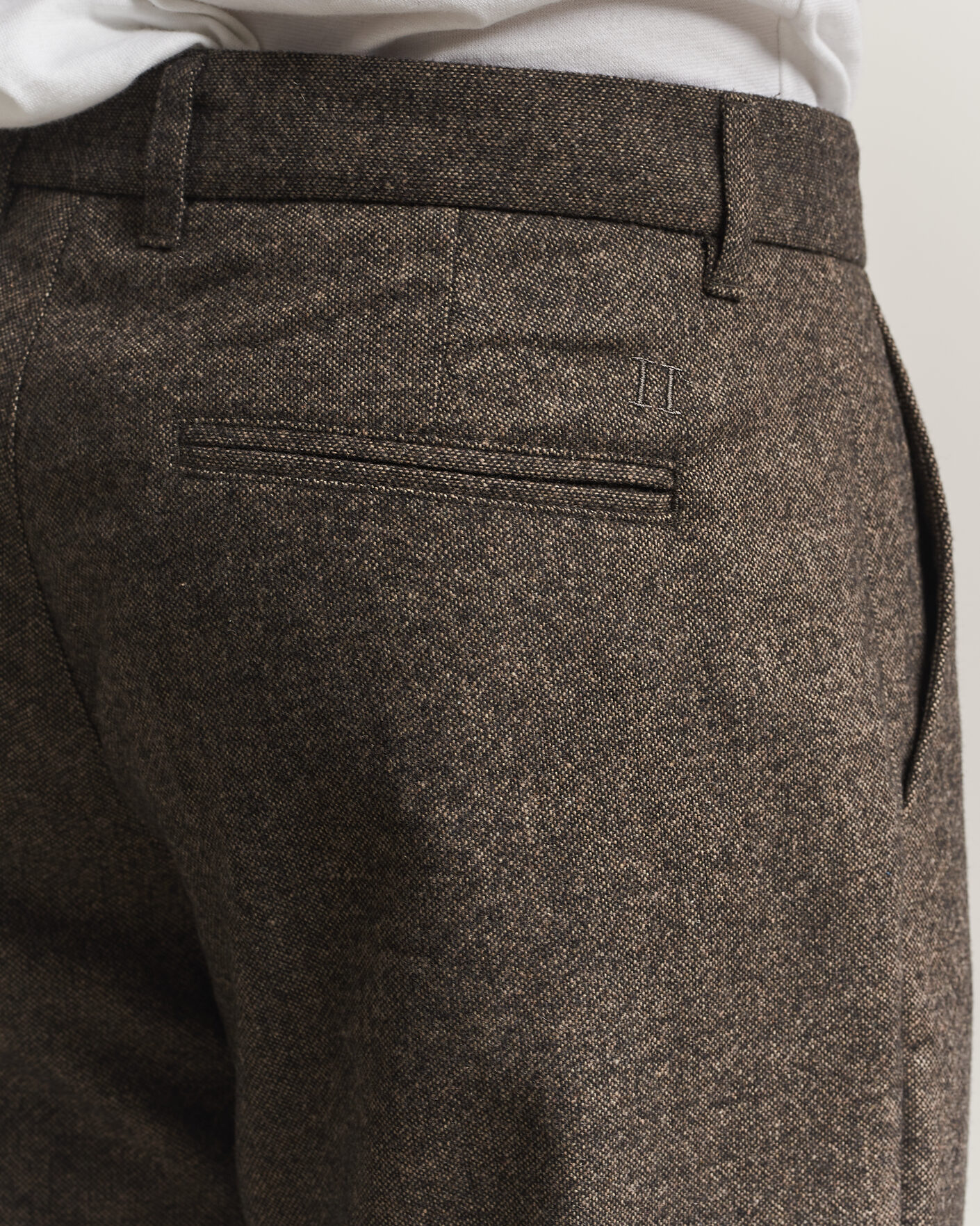 Herre | Bukser | LES DEUX | Wool Melange Reg Suit Pants Caribou