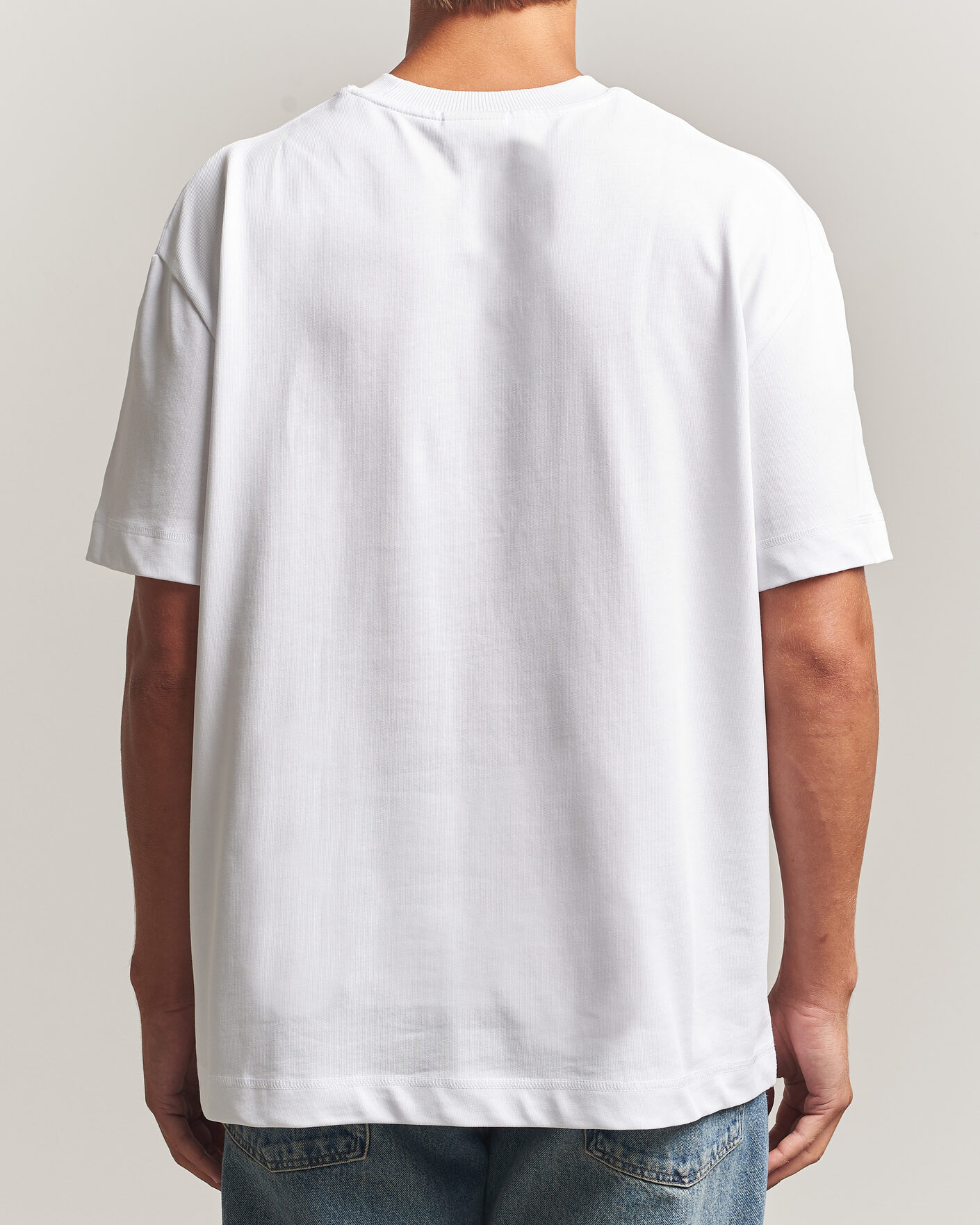 Herre | T-Shirts | LES DEUX | Heavyweight T-Shirt White