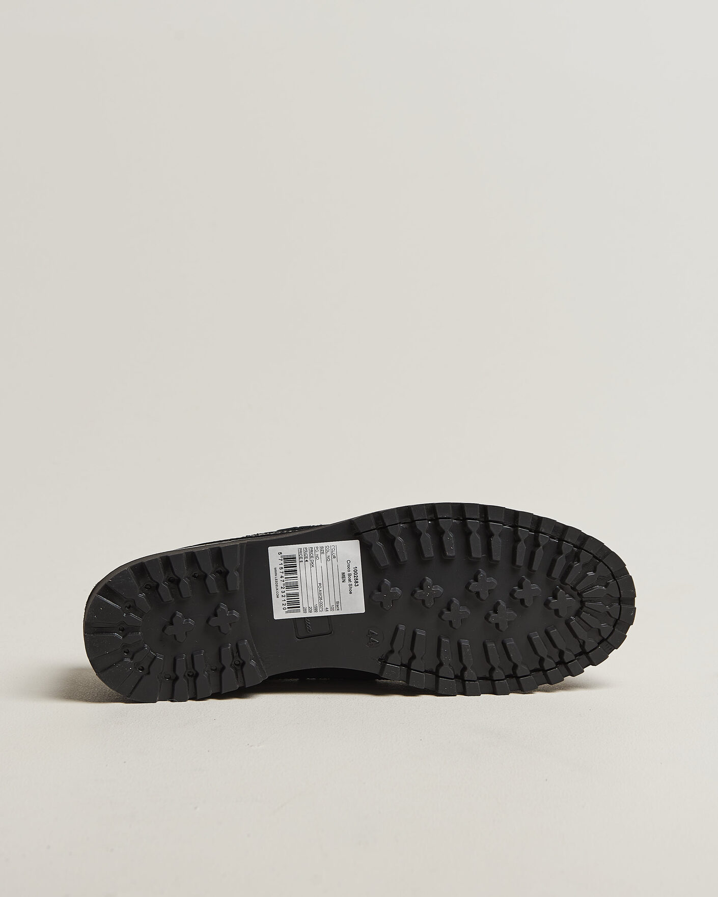 Herre | Seilersko | LES DEUX | Croco Boat Shoe Black