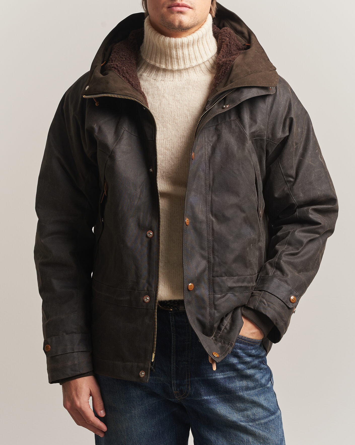 Herre | Jakker | Manifattura Ceccarelli | Mountain Jacket Chocolate