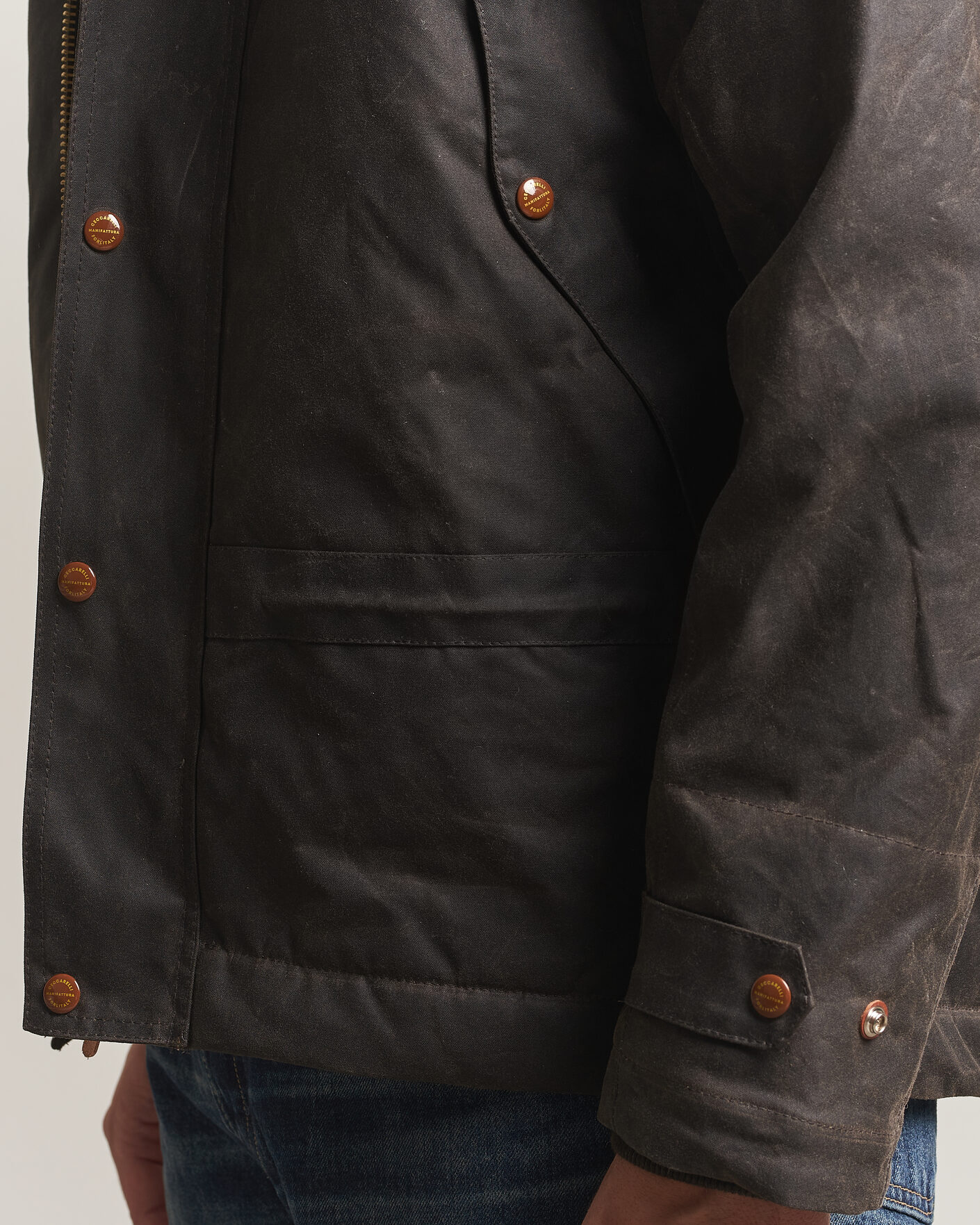 Herre | Jakker | Manifattura Ceccarelli | Mountain Jacket Chocolate
