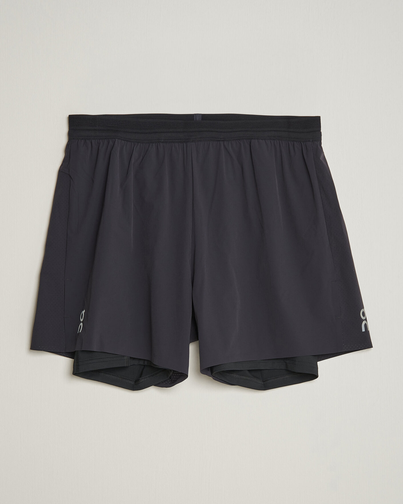 Herre | Shorts | On | 5 Inch Performance 2/1 Shorts Black