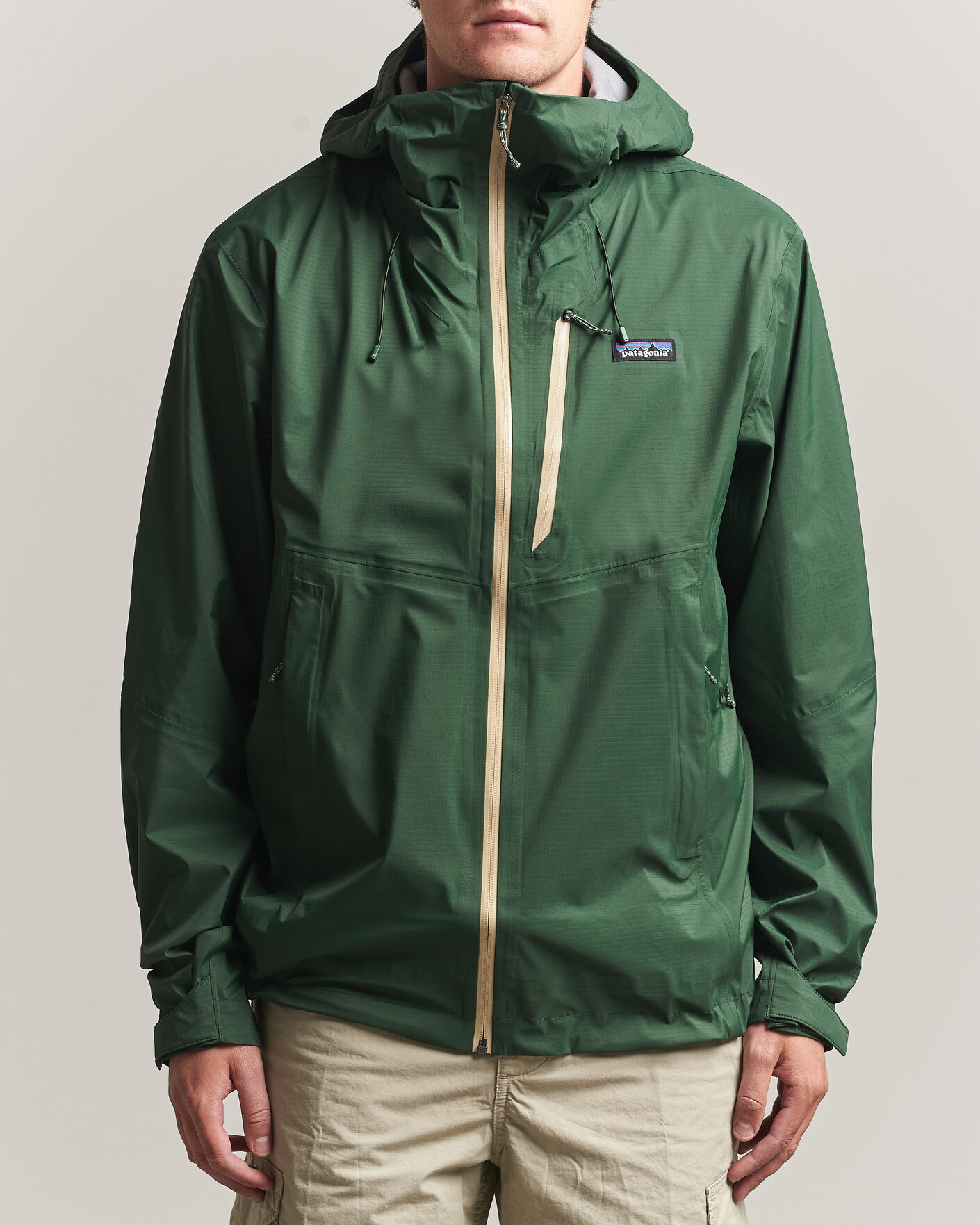 Herre | Jakker | Patagonia | Granite Crest Rain Jacket Treeline Green